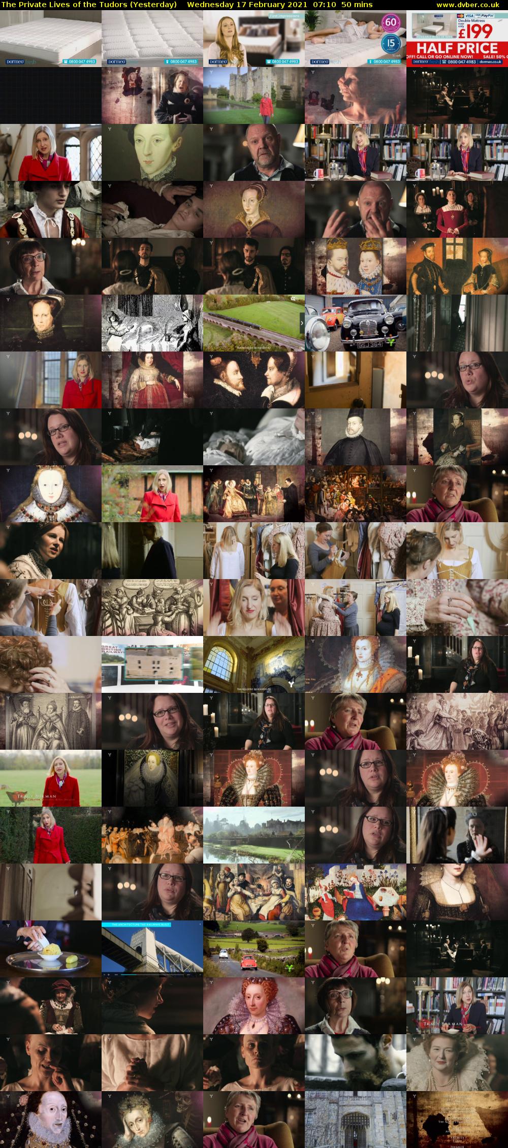 The Private Lives of the Tudors (Yesterday) Wednesday 17 February 2021 07:10 - 08:00