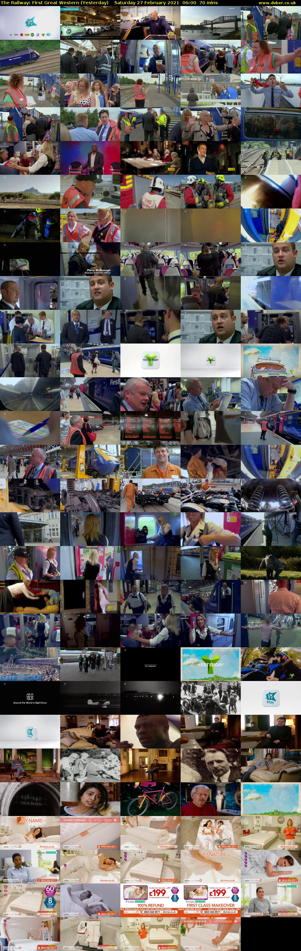 The Railway: First Great Western (Yesterday) Saturday 27 February 2021 06:00 - 07:10