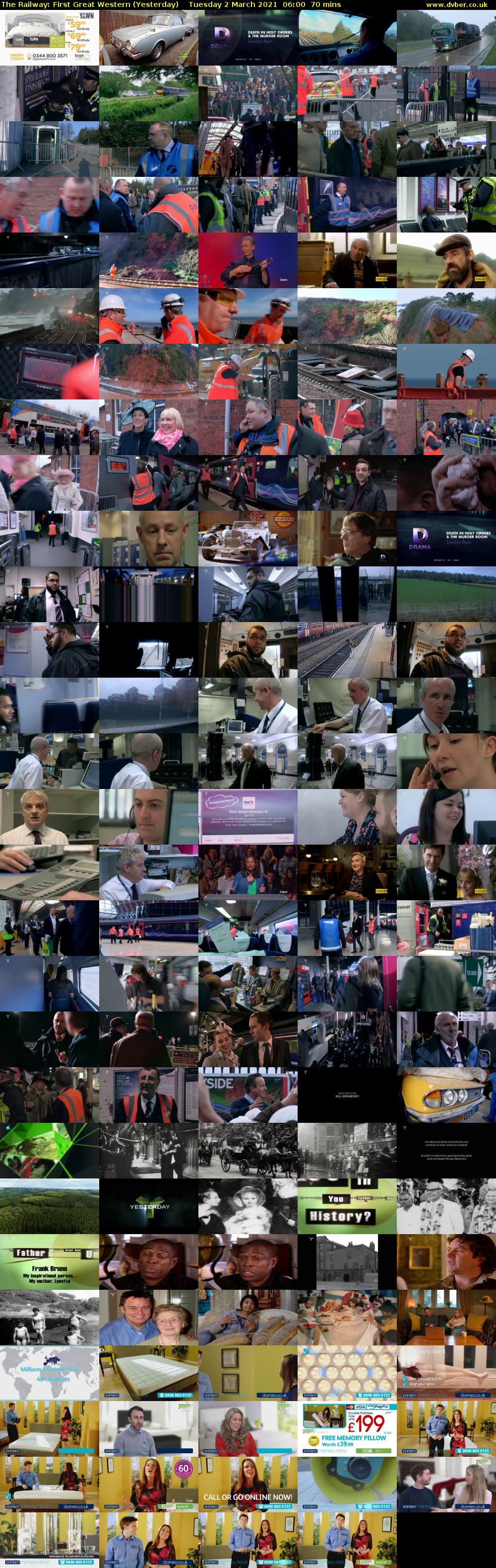 The Railway: First Great Western (Yesterday) Tuesday 2 March 2021 06:00 - 07:10