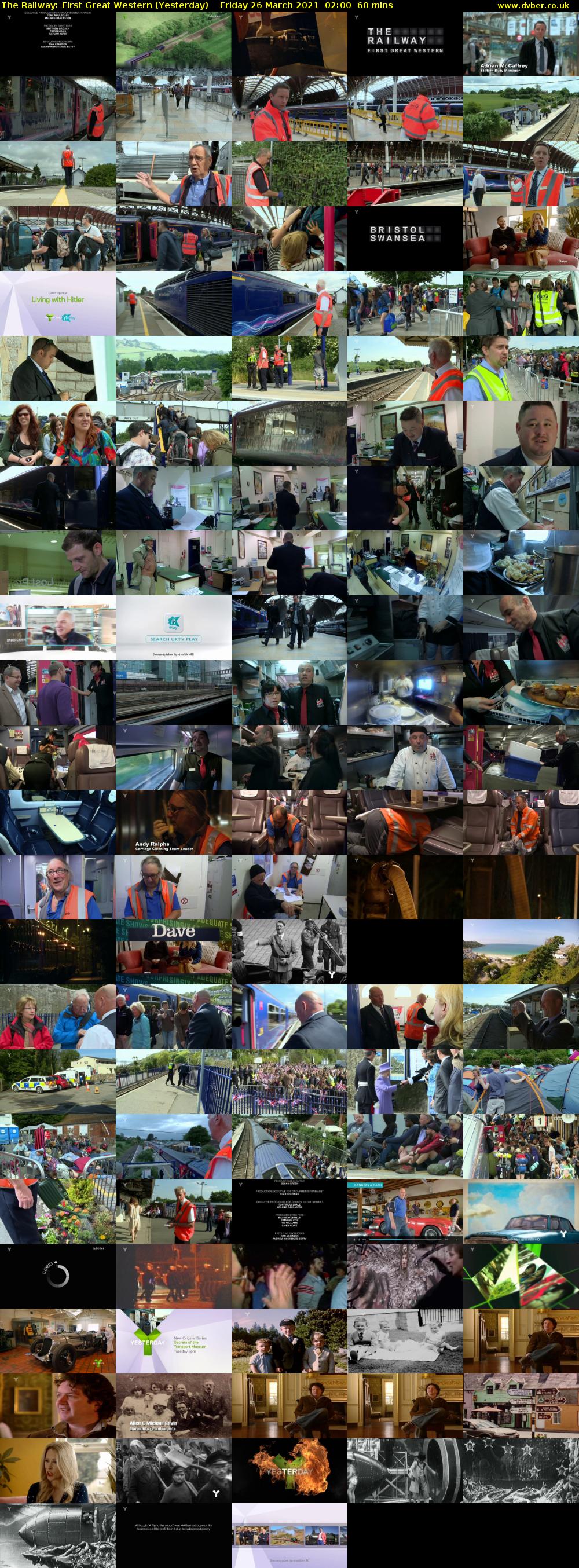 The Railway: First Great Western (Yesterday) Friday 26 March 2021 02:00 - 03:00
