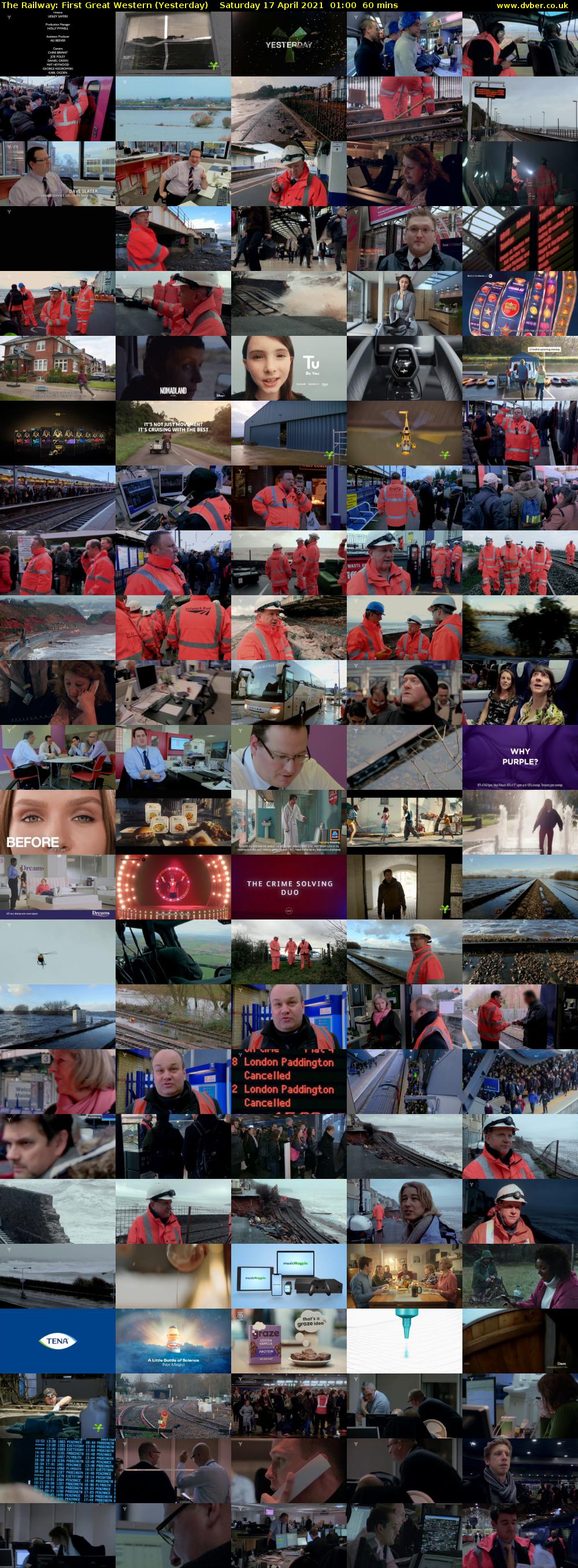 The Railway: First Great Western (Yesterday) Saturday 17 April 2021 01:00 - 02:00