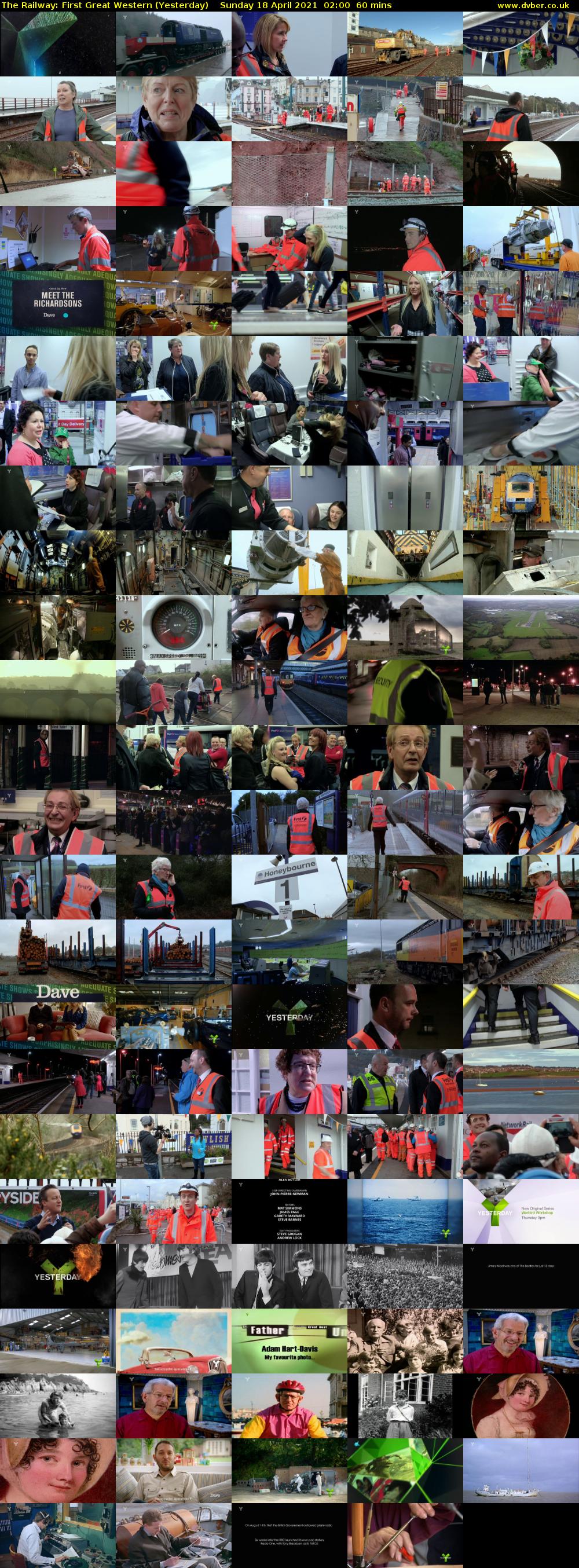 The Railway: First Great Western (Yesterday) Sunday 18 April 2021 02:00 - 03:00
