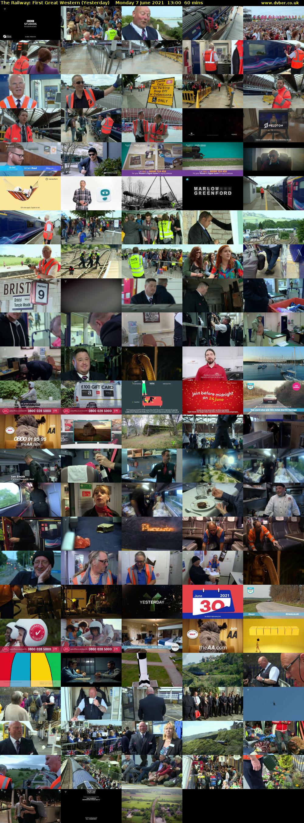 The Railway: First Great Western (Yesterday) Monday 7 June 2021 13:00 - 14:00