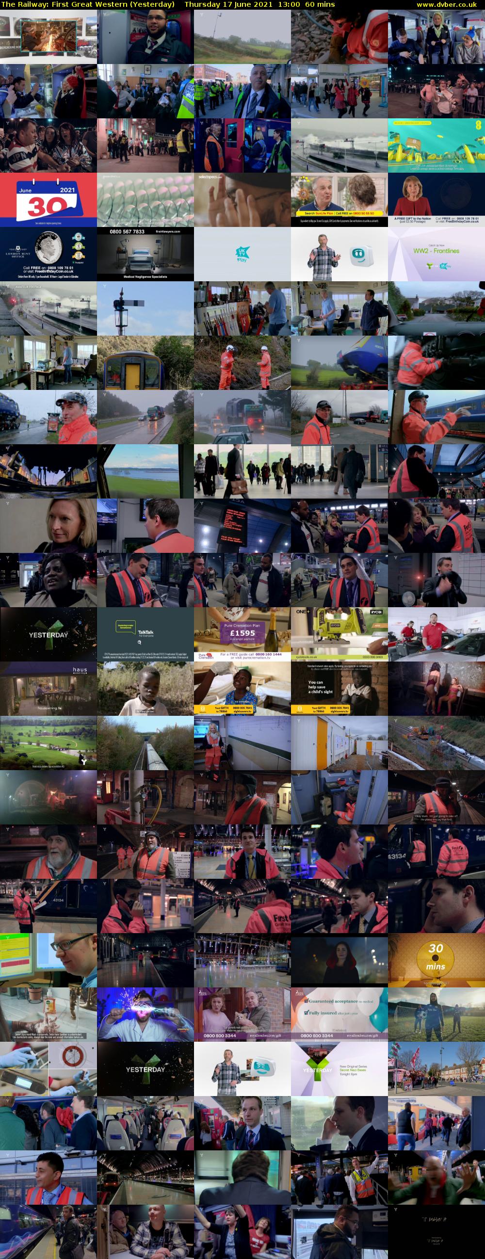 The Railway: First Great Western (Yesterday) Thursday 17 June 2021 13:00 - 14:00