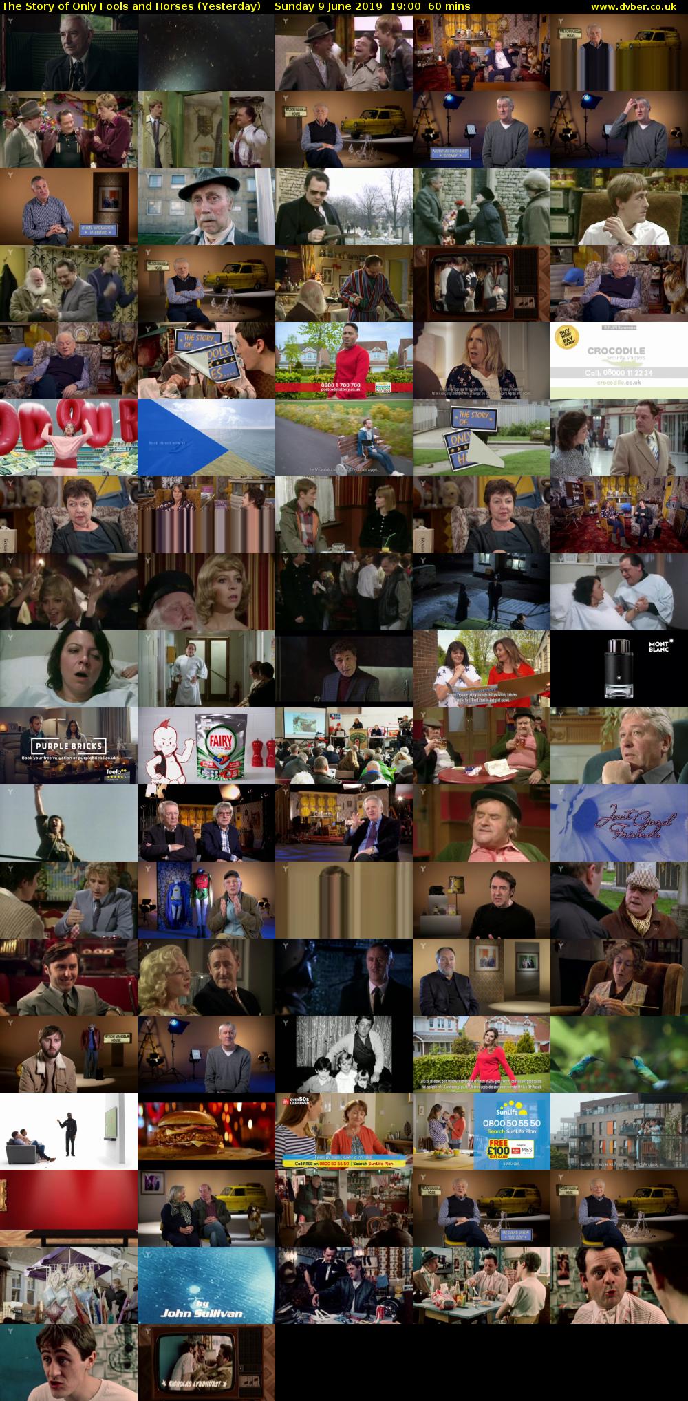 The Story of Only Fools and Horses (Yesterday) Sunday 9 June 2019 19:00 - 20:00