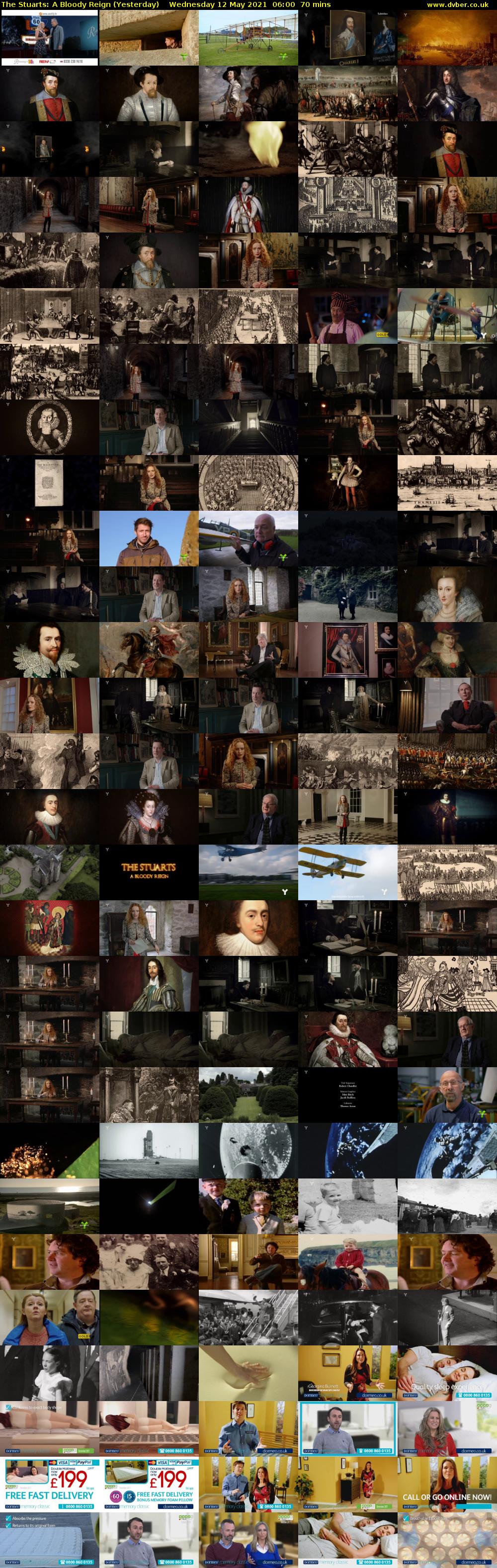 The Stuarts: A Bloody Reign (Yesterday) Wednesday 12 May 2021 06:00 - 07:10