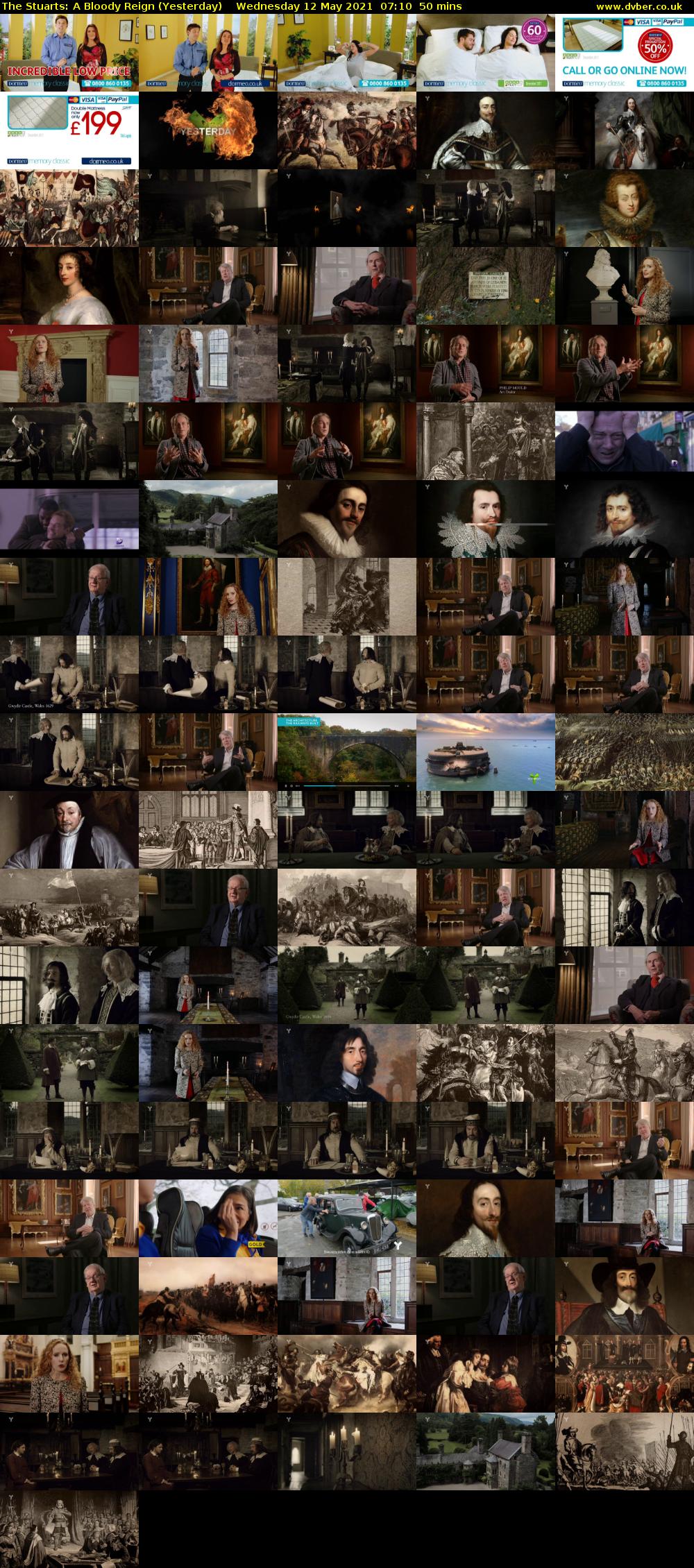 The Stuarts: A Bloody Reign (Yesterday) Wednesday 12 May 2021 07:10 - 08:00