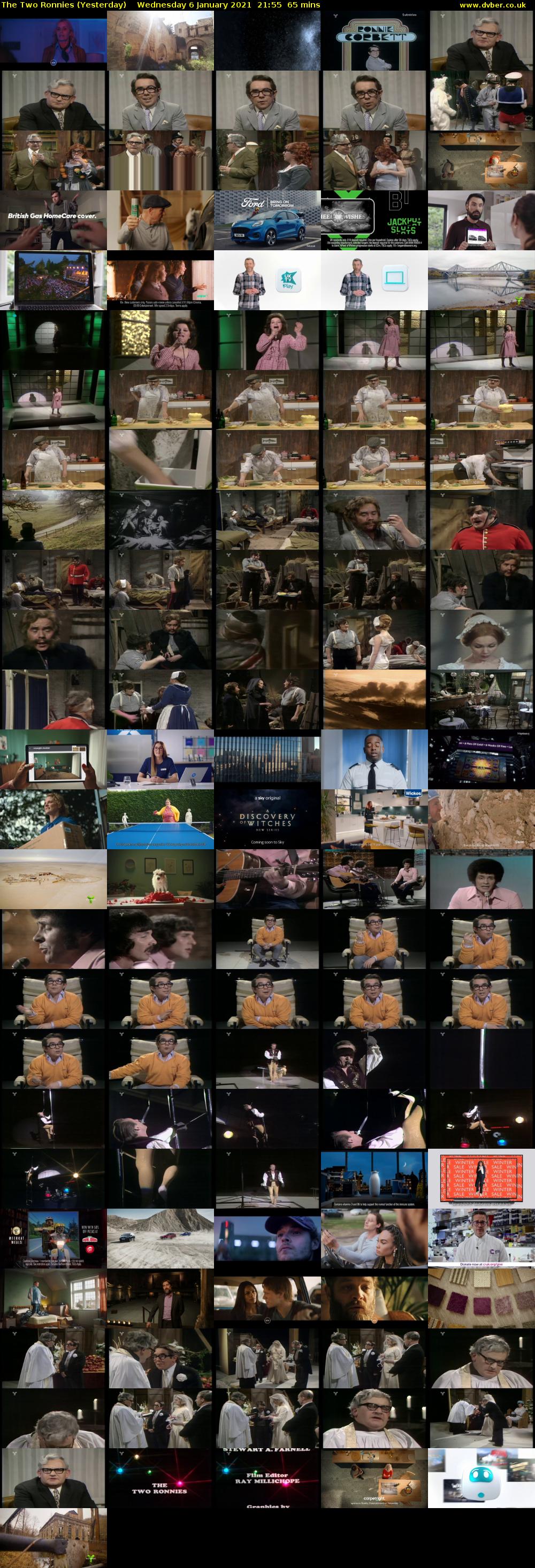 The Two Ronnies (Yesterday) Wednesday 6 January 2021 21:55 - 23:00