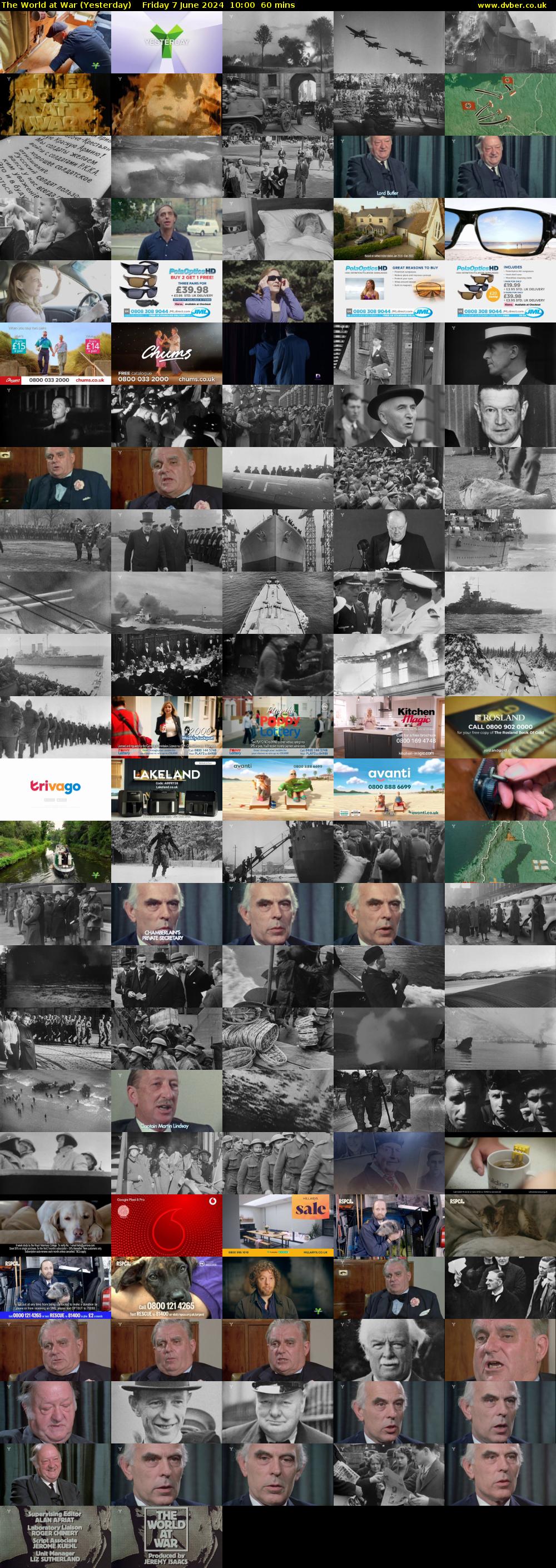 The World at War (Yesterday) Friday 7 June 2024 10:00 - 11:00