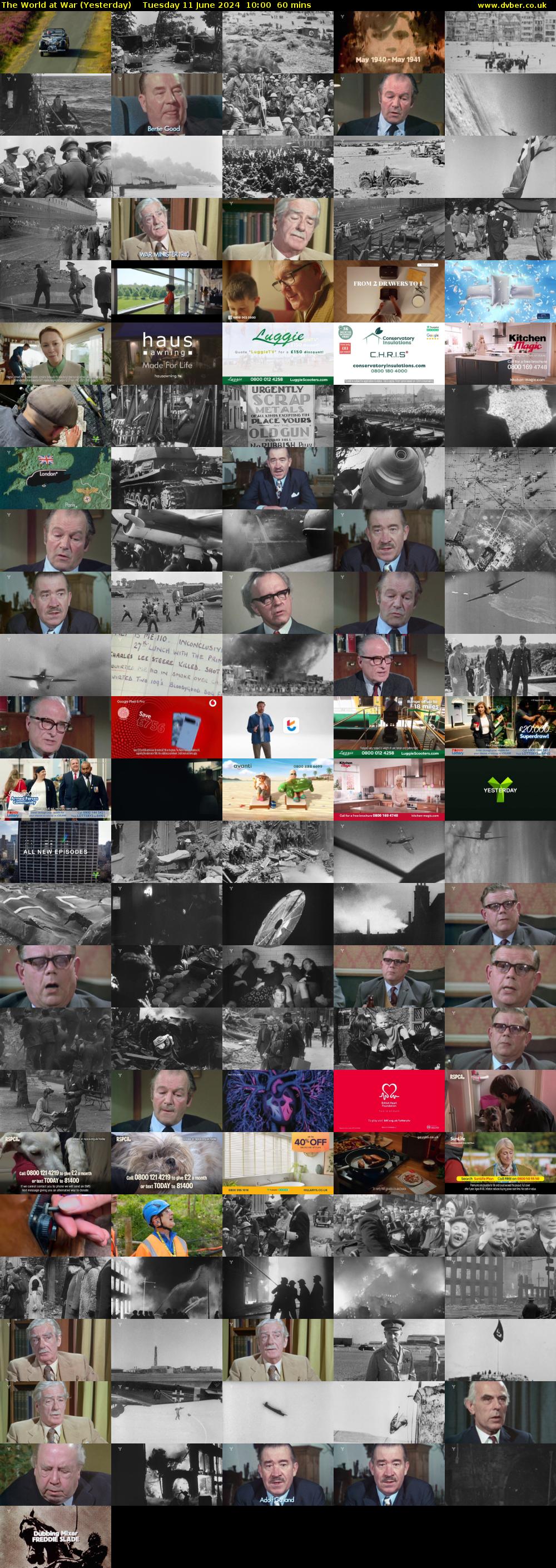 The World at War (Yesterday) Tuesday 11 June 2024 10:00 - 11:00