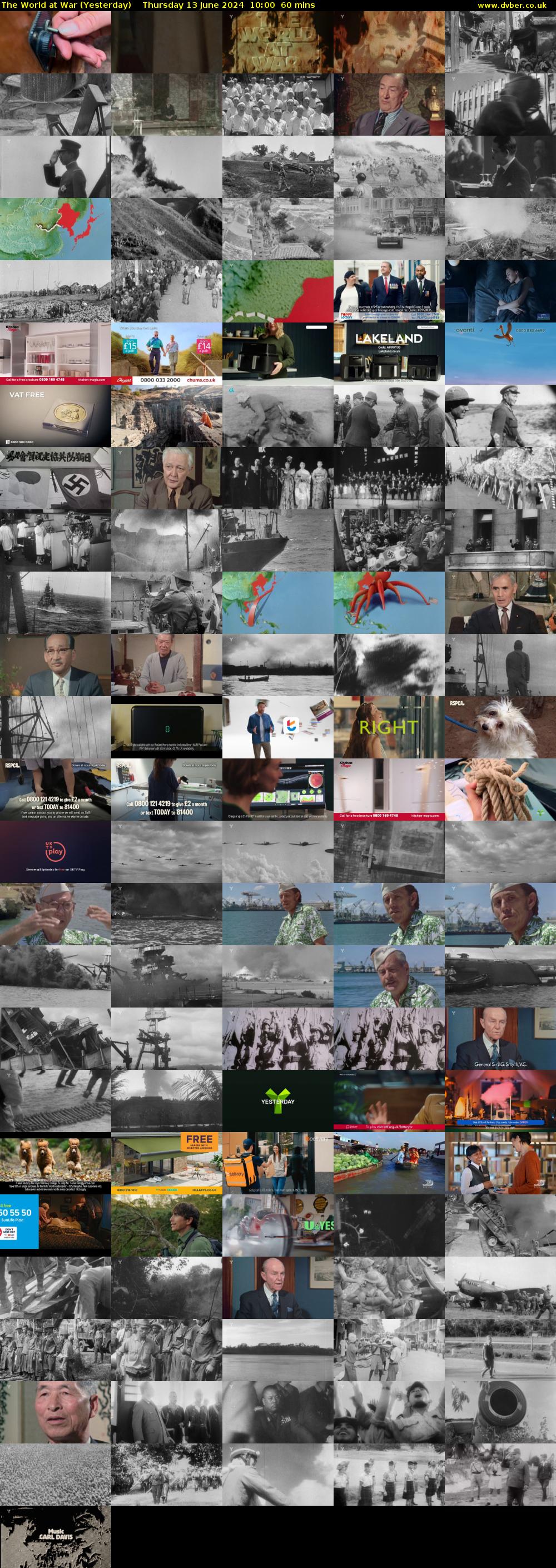 The World at War (Yesterday) Thursday 13 June 2024 10:00 - 11:00