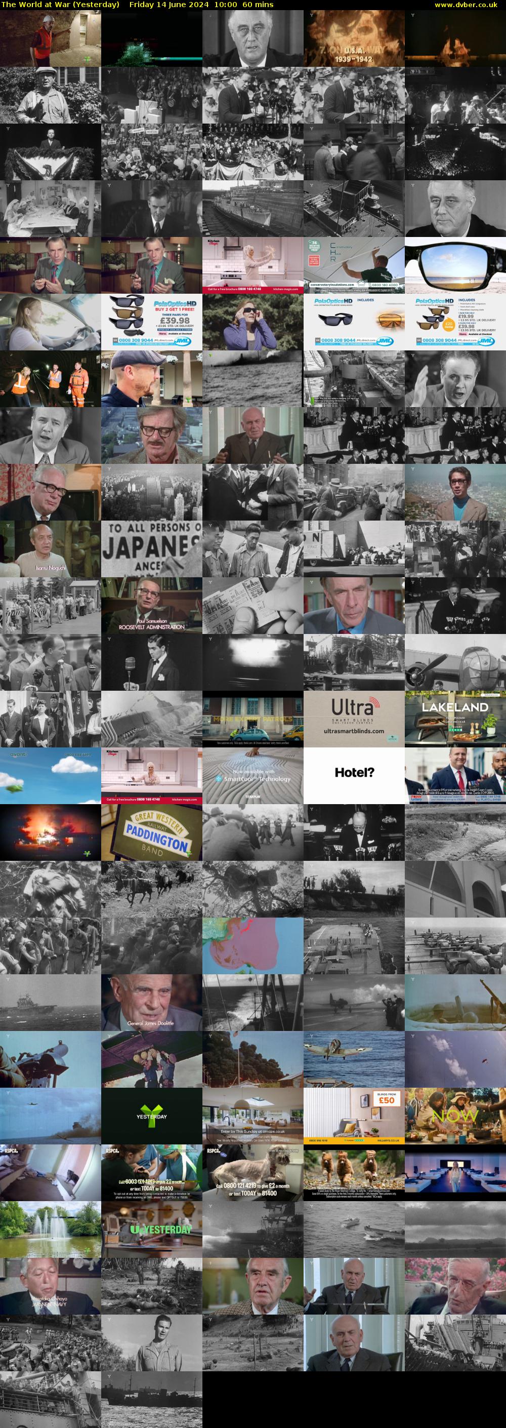 The World at War (Yesterday) Friday 14 June 2024 10:00 - 11:00