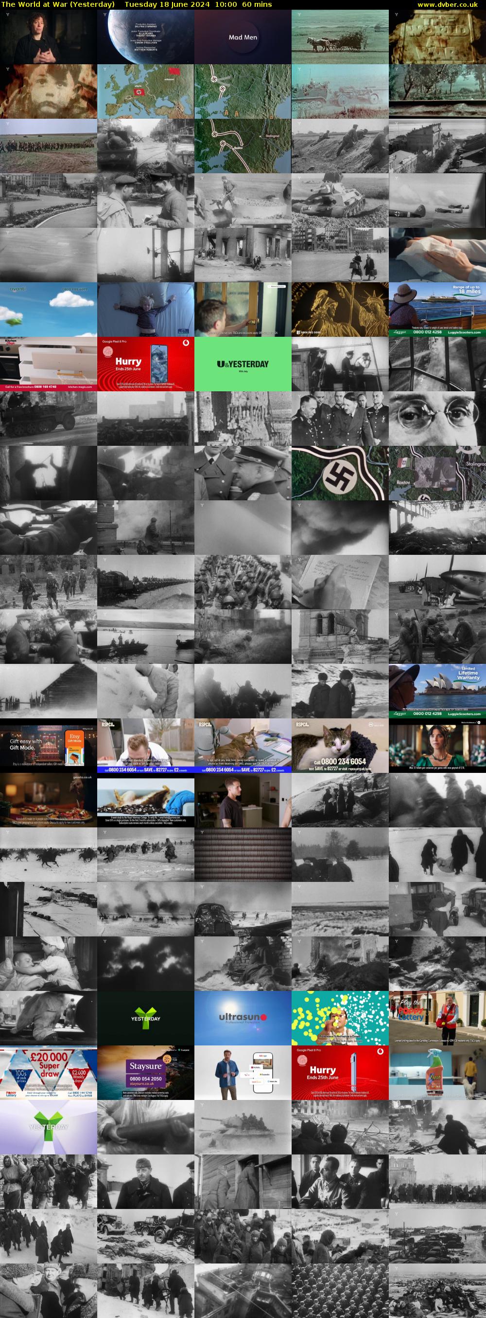 The World at War (Yesterday) Tuesday 18 June 2024 10:00 - 11:00