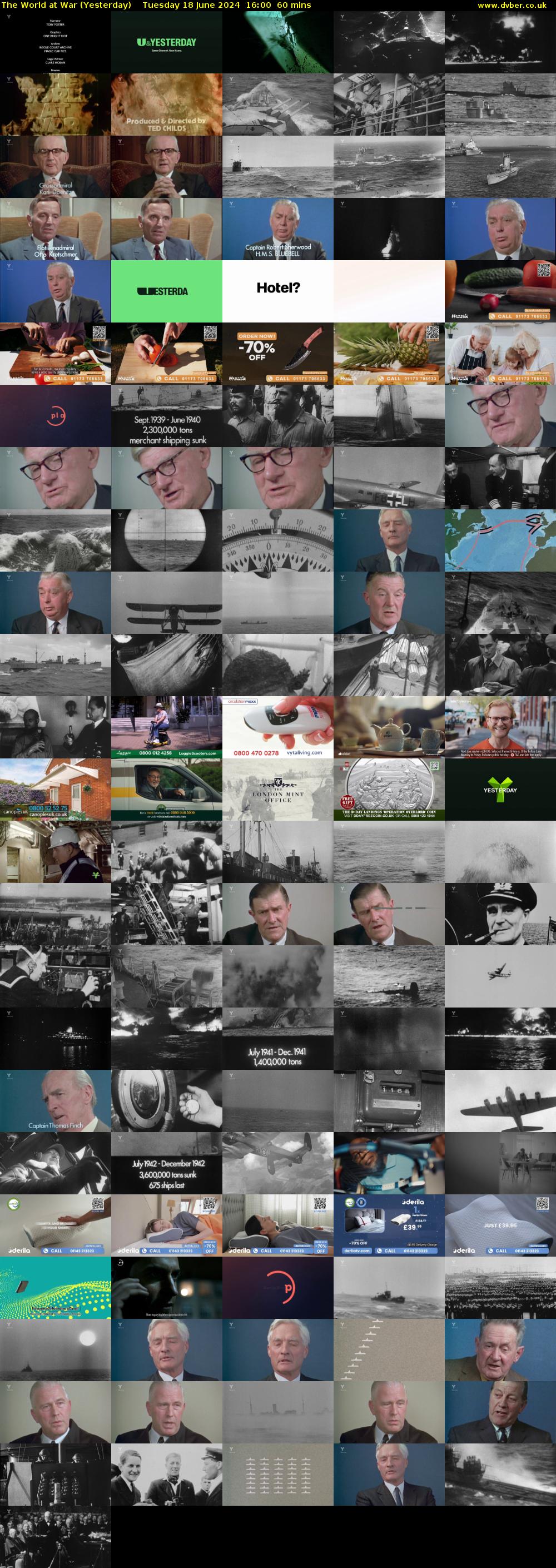 The World at War (Yesterday) Tuesday 18 June 2024 16:00 - 17:00