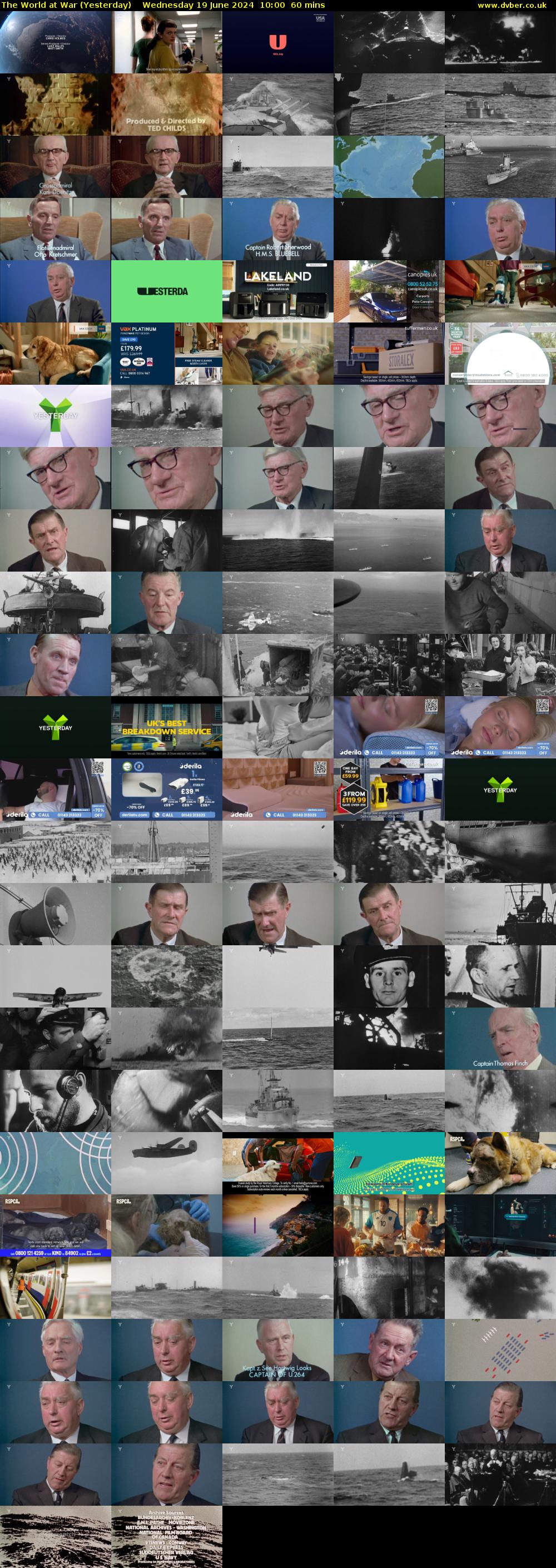 The World at War (Yesterday) Wednesday 19 June 2024 10:00 - 11:00