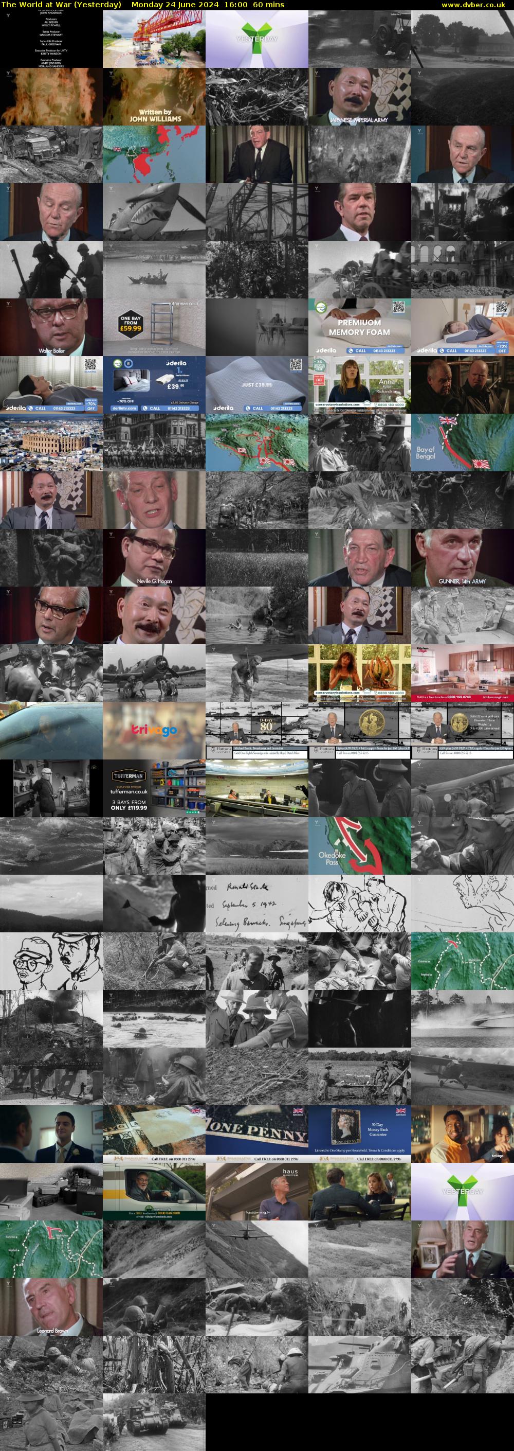 The World at War (Yesterday) Monday 24 June 2024 16:00 - 17:00