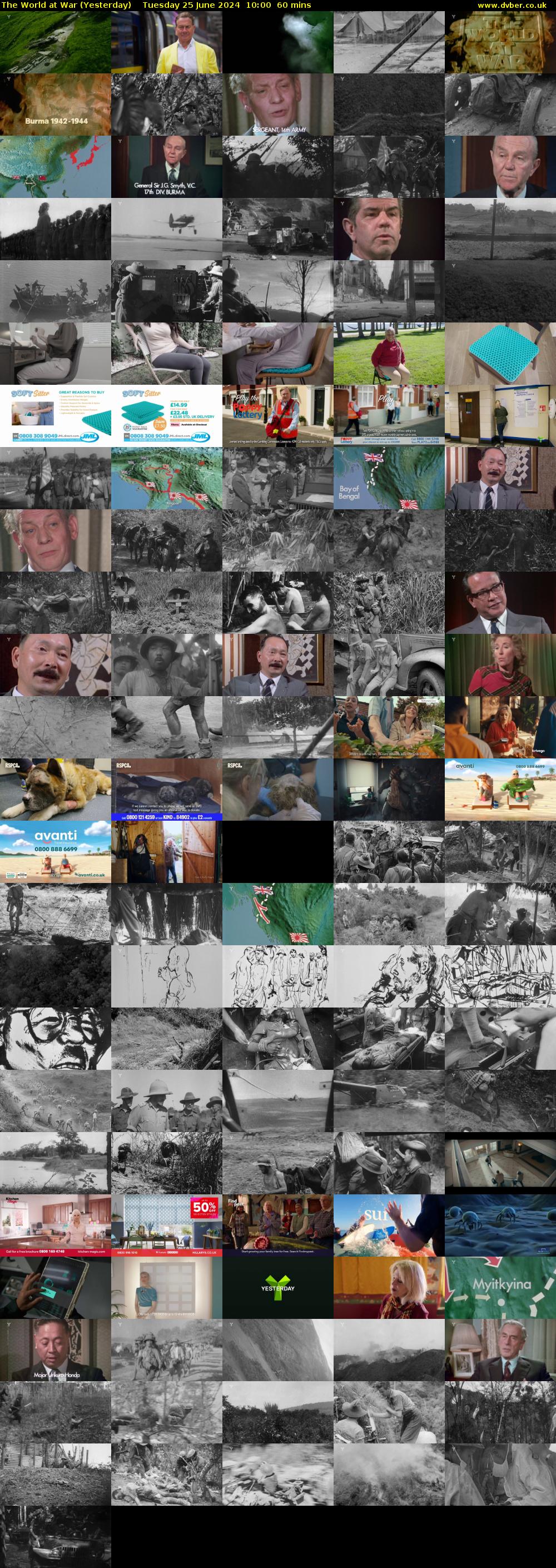 The World at War (Yesterday) Tuesday 25 June 2024 10:00 - 11:00