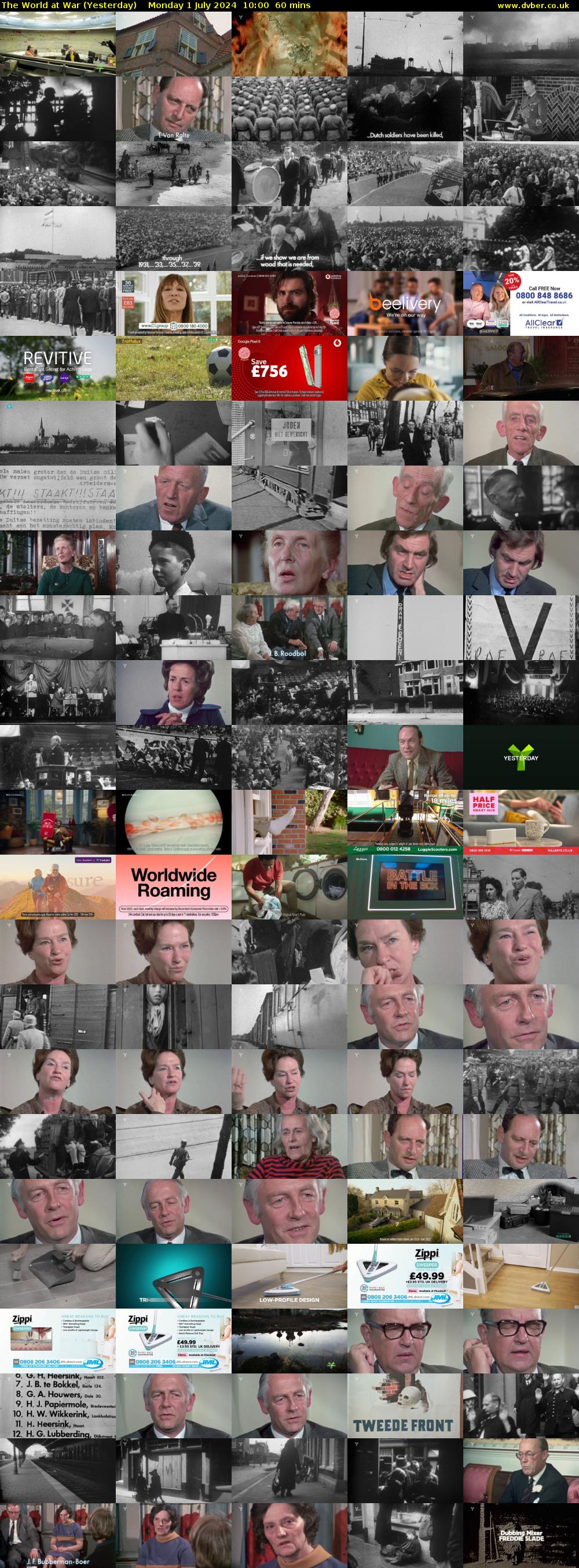 The World at War (Yesterday) Monday 1 July 2024 10:00 - 11:00