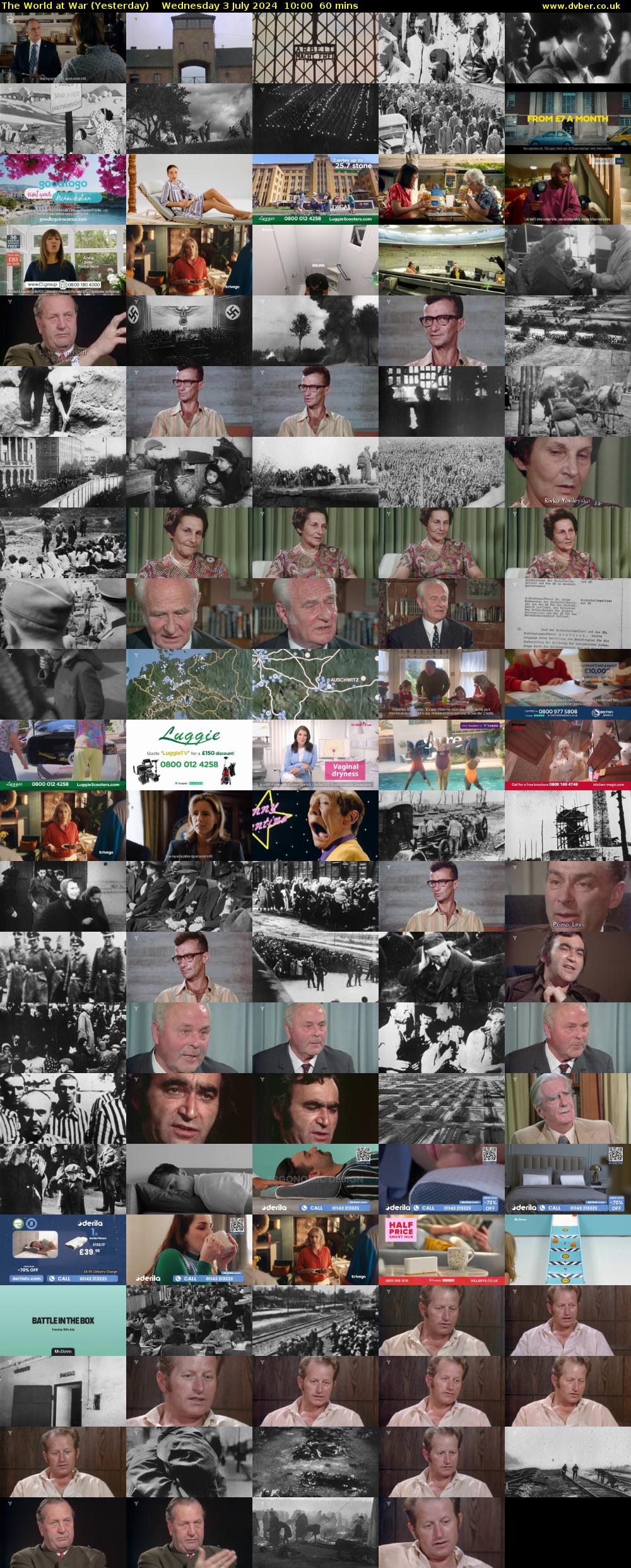 The World at War (Yesterday) Wednesday 3 July 2024 10:00 - 11:00