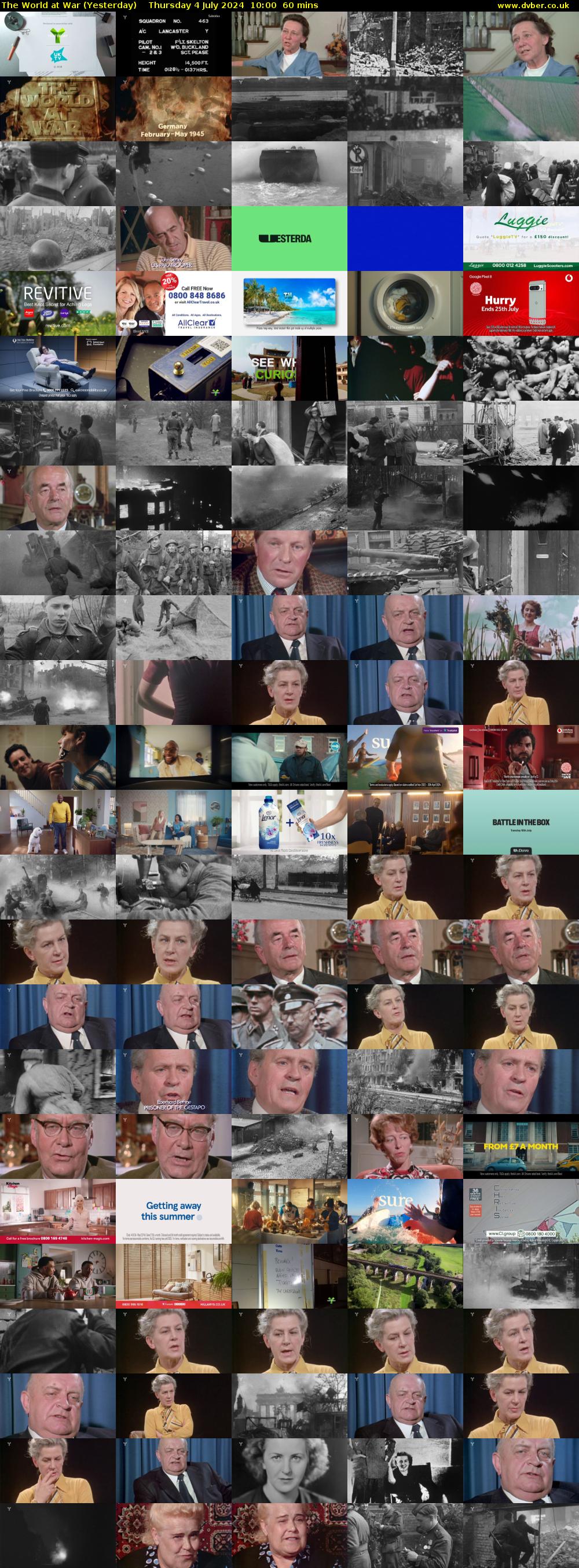The World at War (Yesterday) Thursday 4 July 2024 10:00 - 11:00