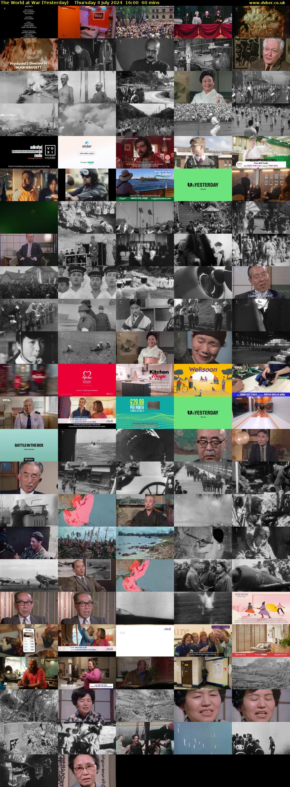 The World at War (Yesterday) Thursday 4 July 2024 16:00 - 17:00