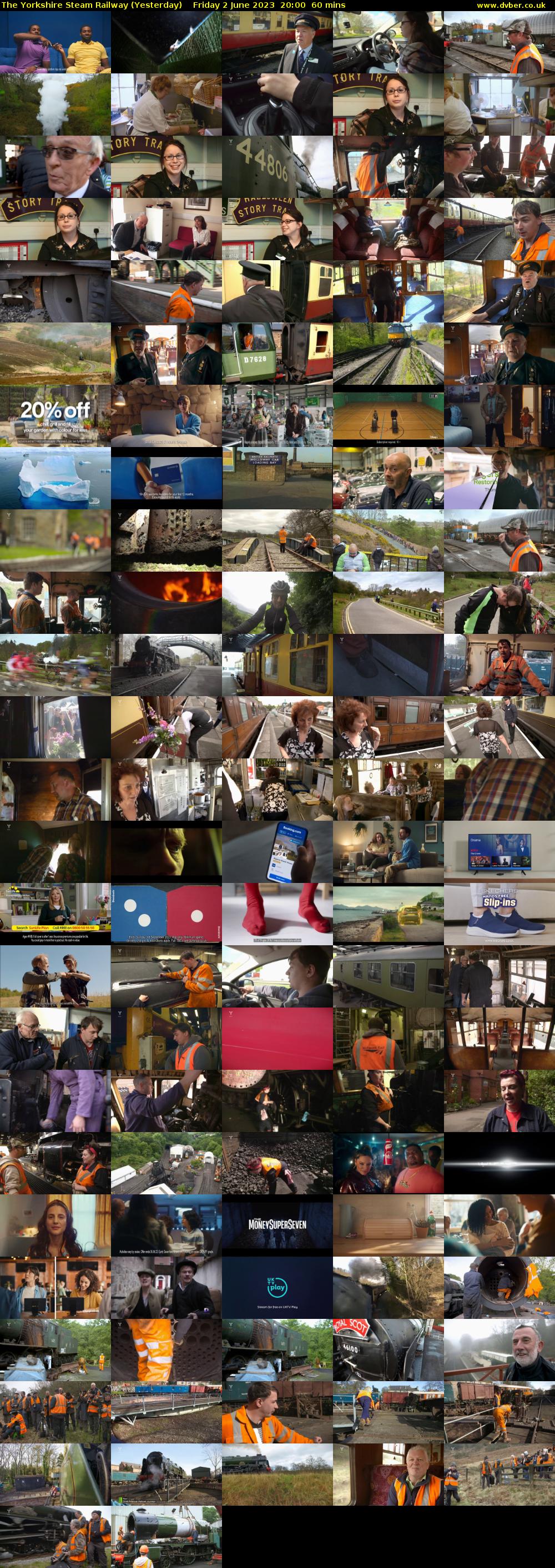 The Yorkshire Steam Railway (Yesterday) Friday 2 June 2023 20:00 - 21:00