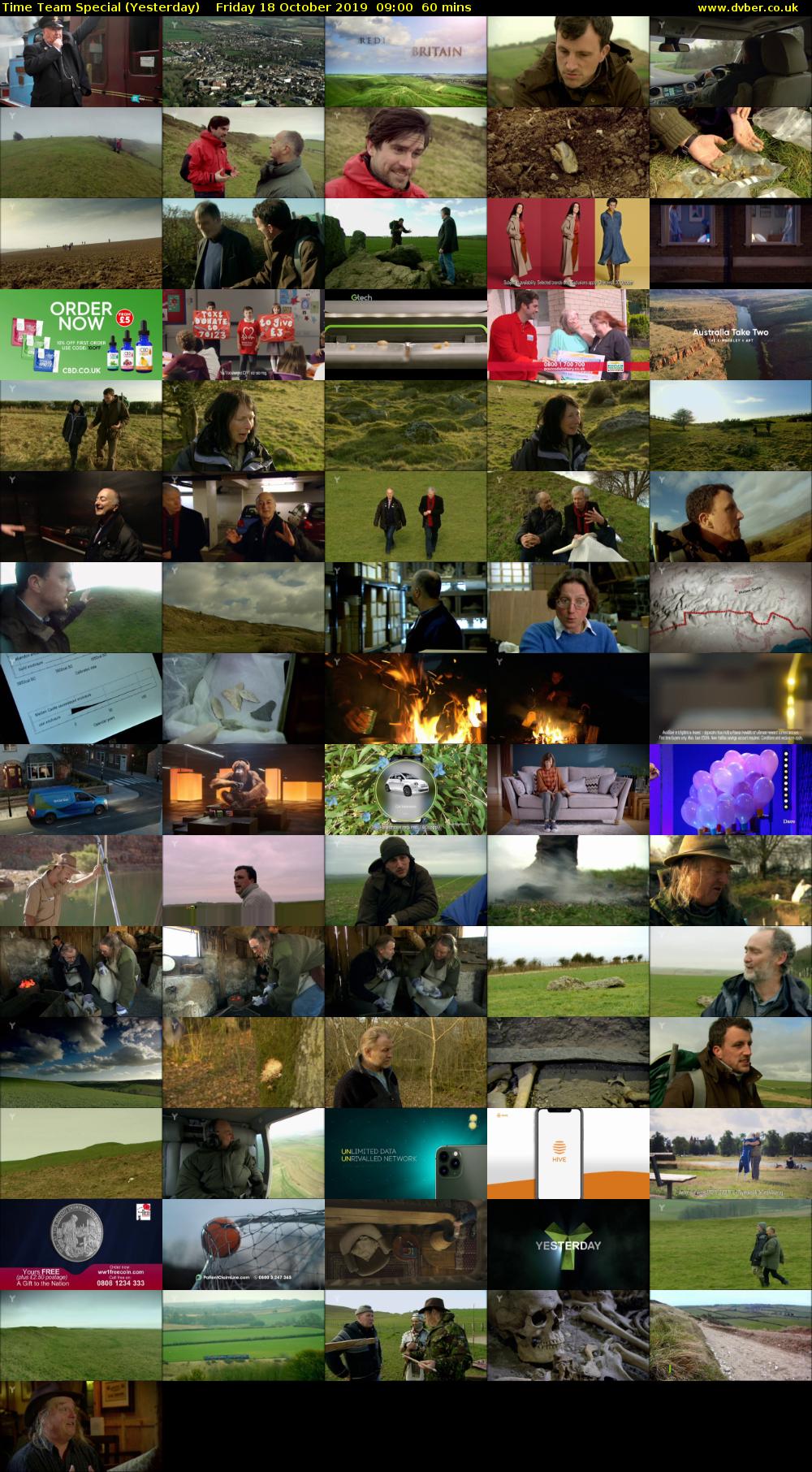 Time Team Special (Yesterday) Friday 18 October 2019 09:00 - 10:00