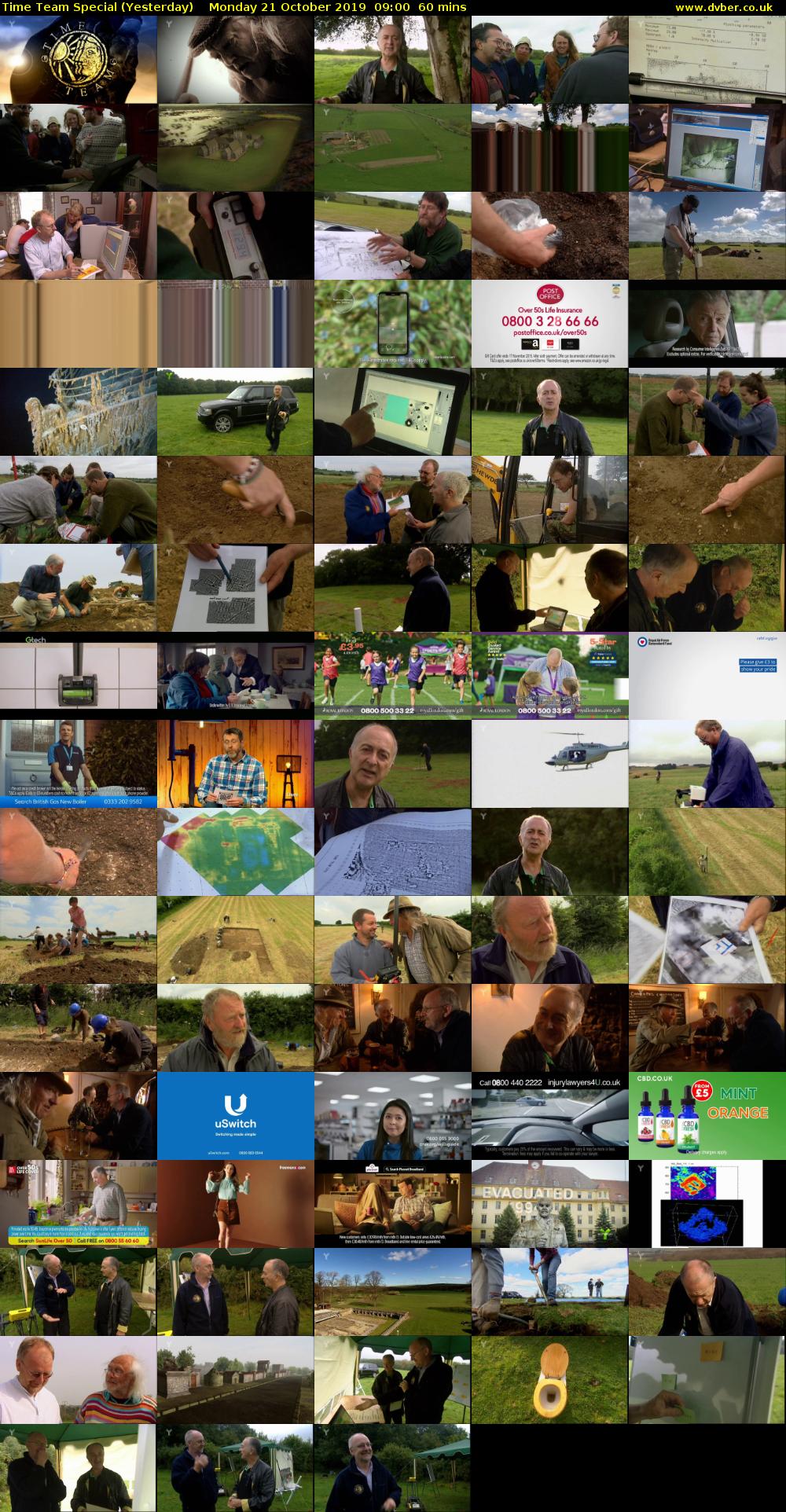 Time Team Special (Yesterday) Monday 21 October 2019 09:00 - 10:00