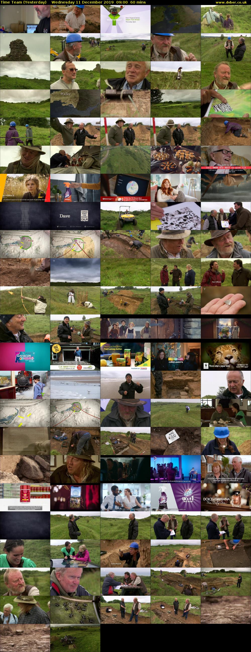 Time Team (Yesterday) Wednesday 11 December 2019 09:00 - 10:00