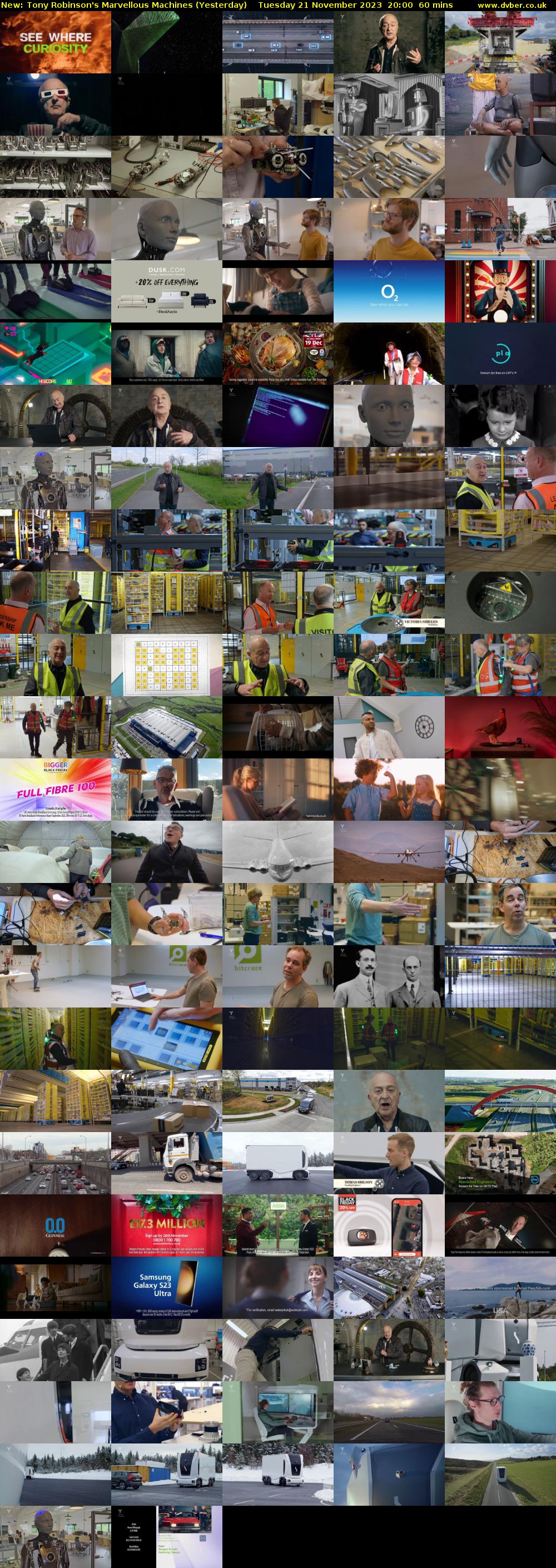 Tony Robinson's Marvellous Machines (Yesterday) Tuesday 21 November 2023 20:00 - 21:00