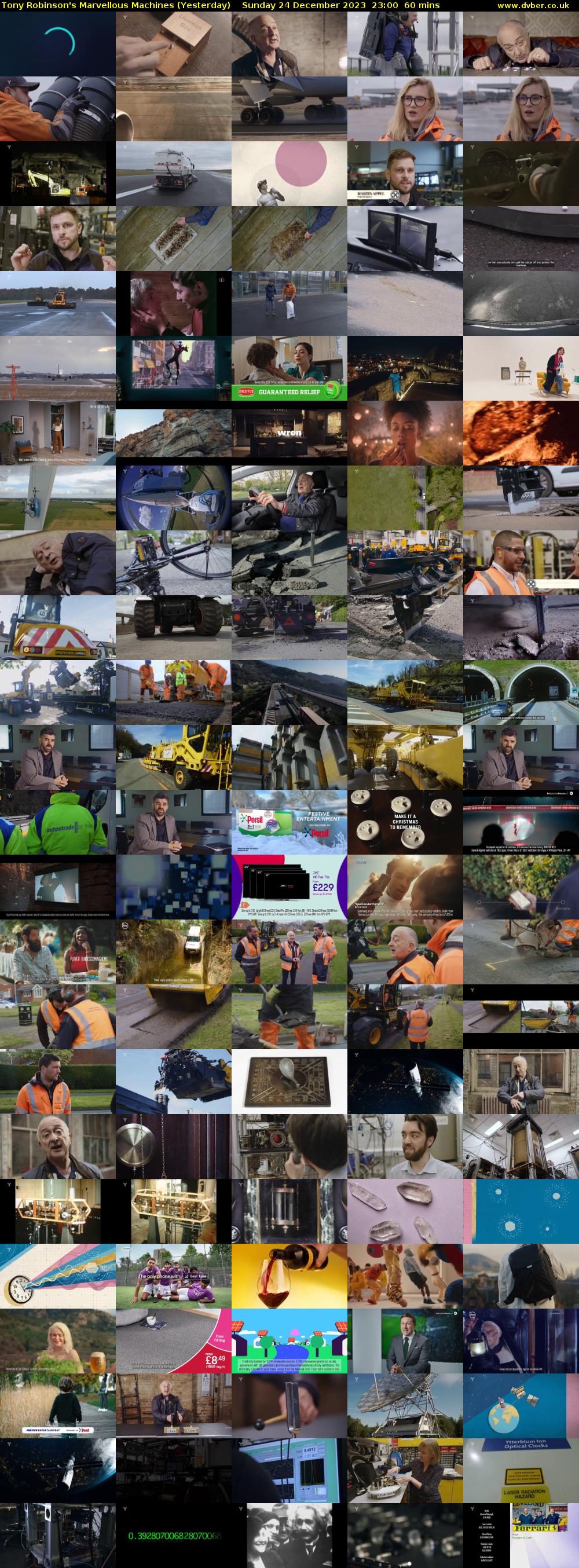 Tony Robinson's Marvellous Machines (Yesterday) Sunday 24 December 2023 23:00 - 00:00