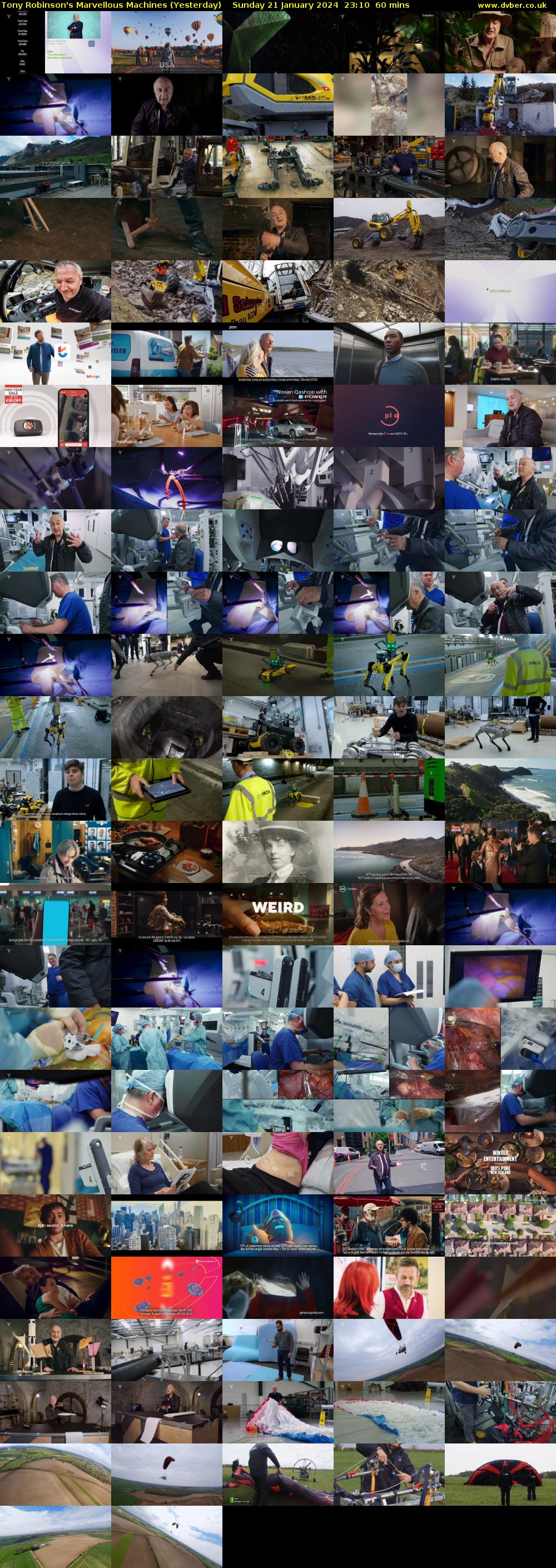 Tony Robinson's Marvellous Machines (Yesterday) Sunday 21 January 2024 23:10 - 00:10