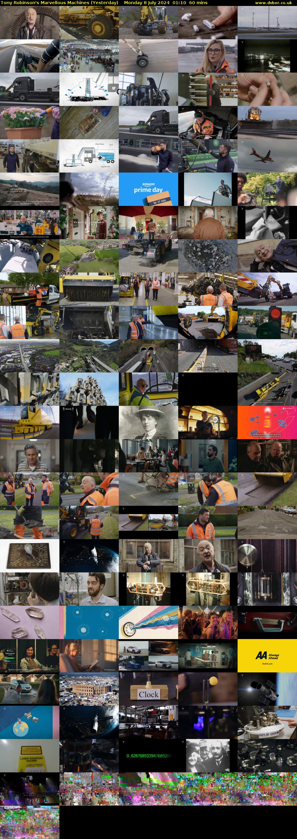 Tony Robinson's Marvellous Machines (Yesterday) Monday 8 July 2024 01:10 - 02:10