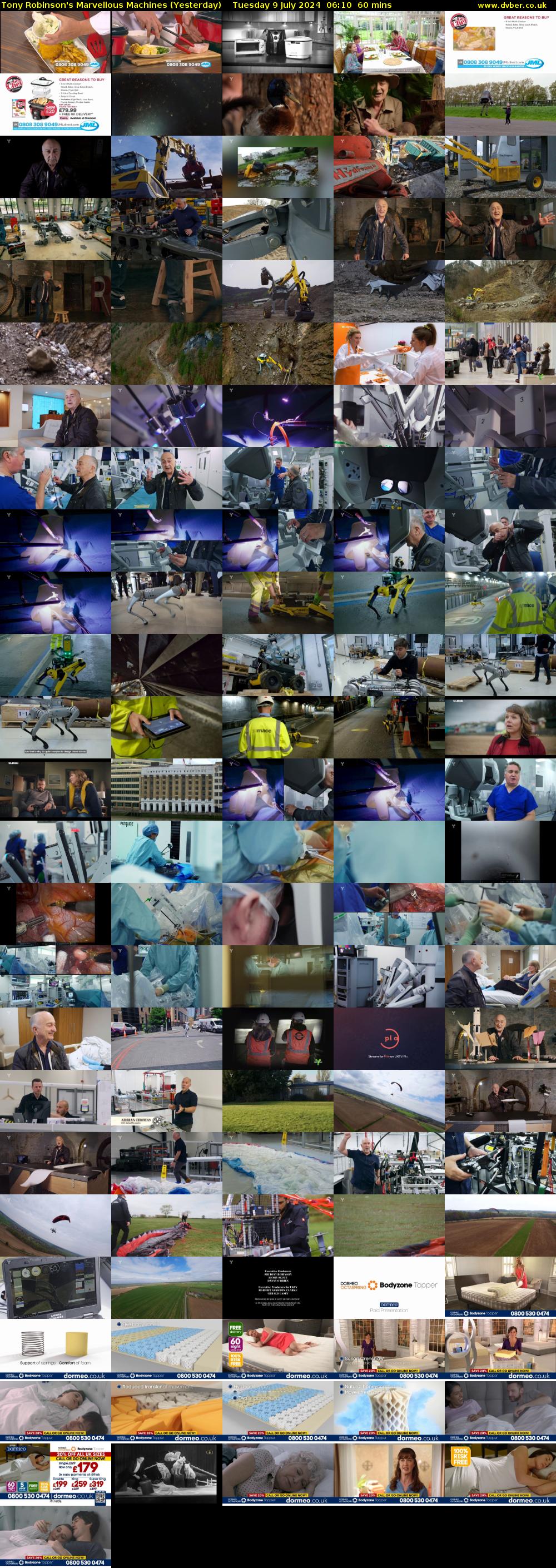 Tony Robinson's Marvellous Machines (Yesterday) Tuesday 9 July 2024 06:10 - 07:10