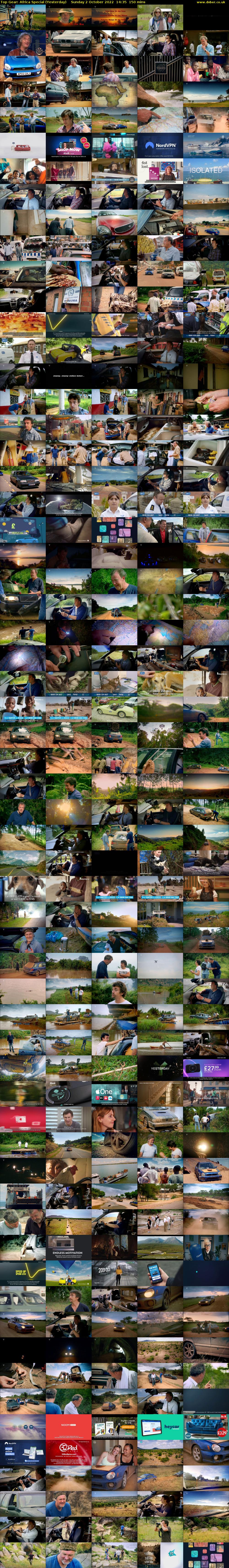 Top Gear: Africa Special (Yesterday) Sunday 2 October 2022 14:35 - 17:05
