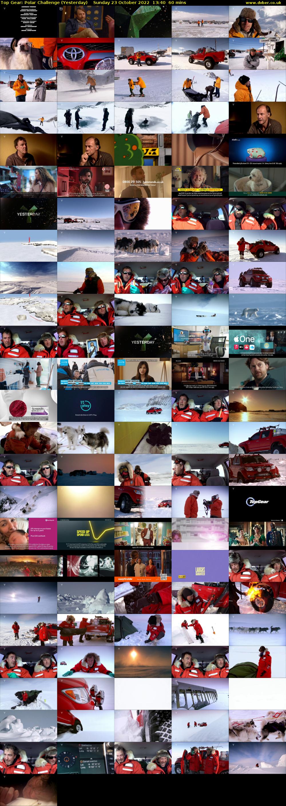 Top Gear: Polar Challenge (Yesterday) Sunday 23 October 2022 13:40 - 14:40