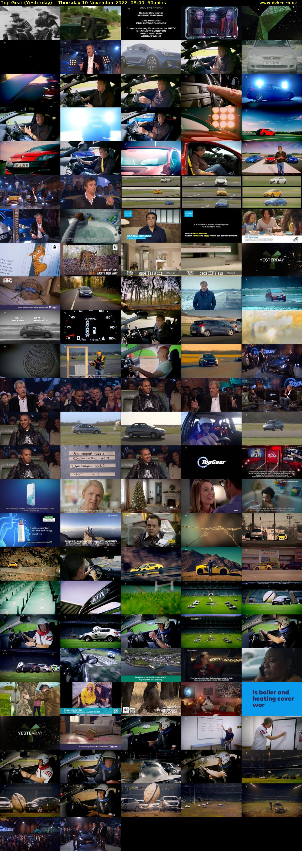 Top Gear (Yesterday) Thursday 10 November 2022 08:00 - 09:00