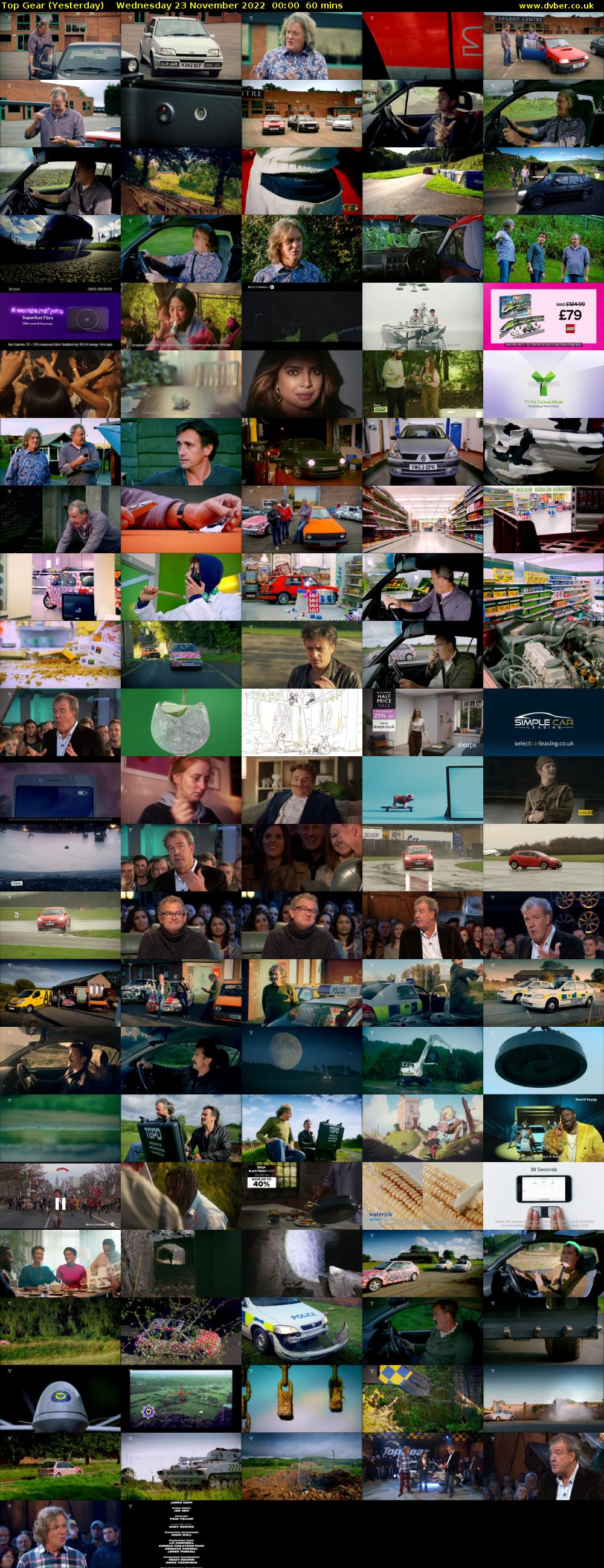 Top Gear (Yesterday) Wednesday 23 November 2022 00:00 - 01:00