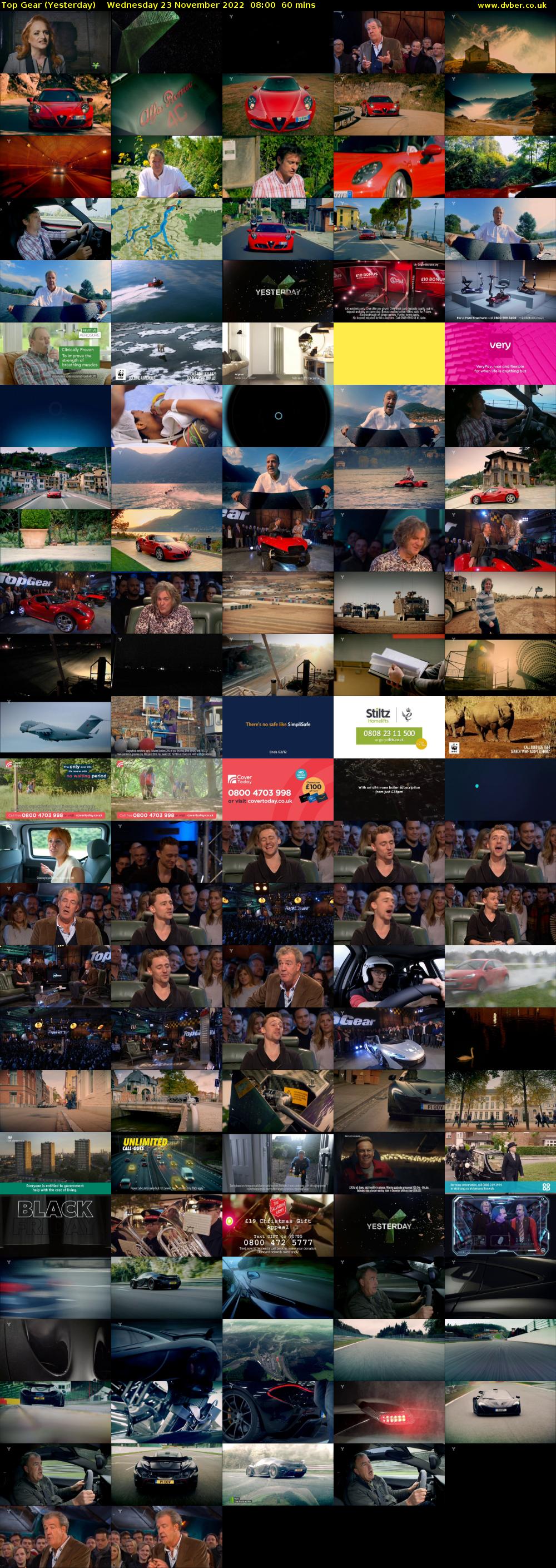 Top Gear (Yesterday) Wednesday 23 November 2022 08:00 - 09:00