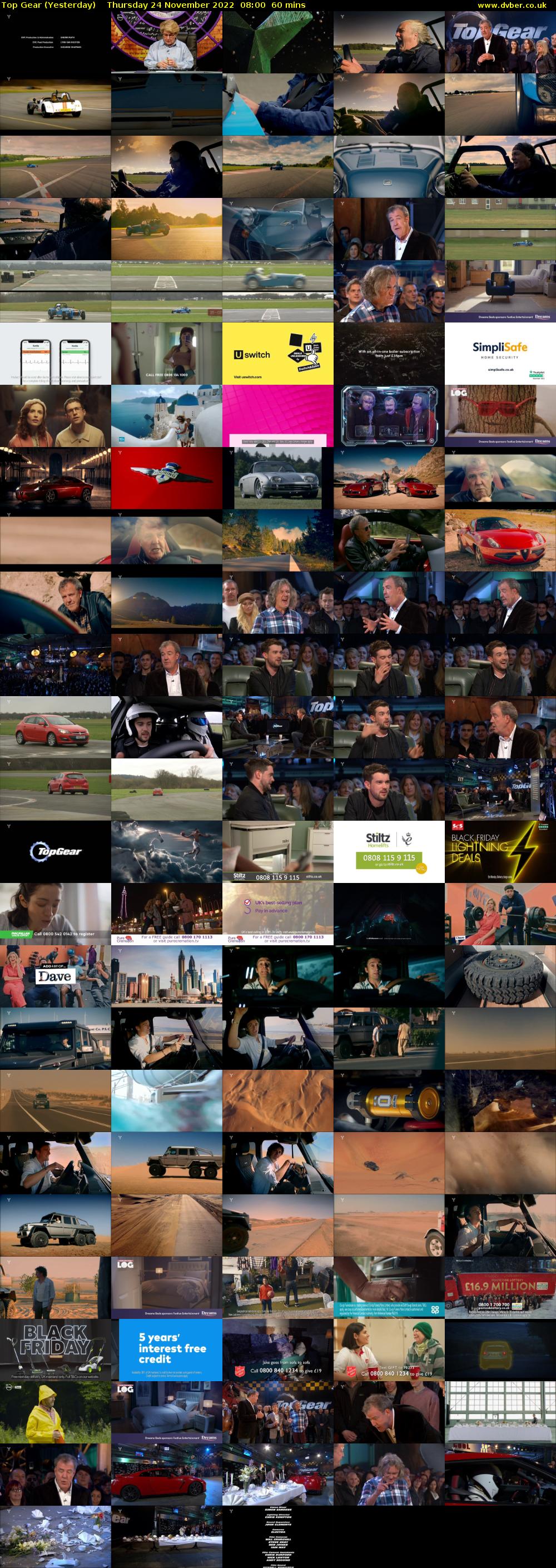 Top Gear (Yesterday) Thursday 24 November 2022 08:00 - 09:00