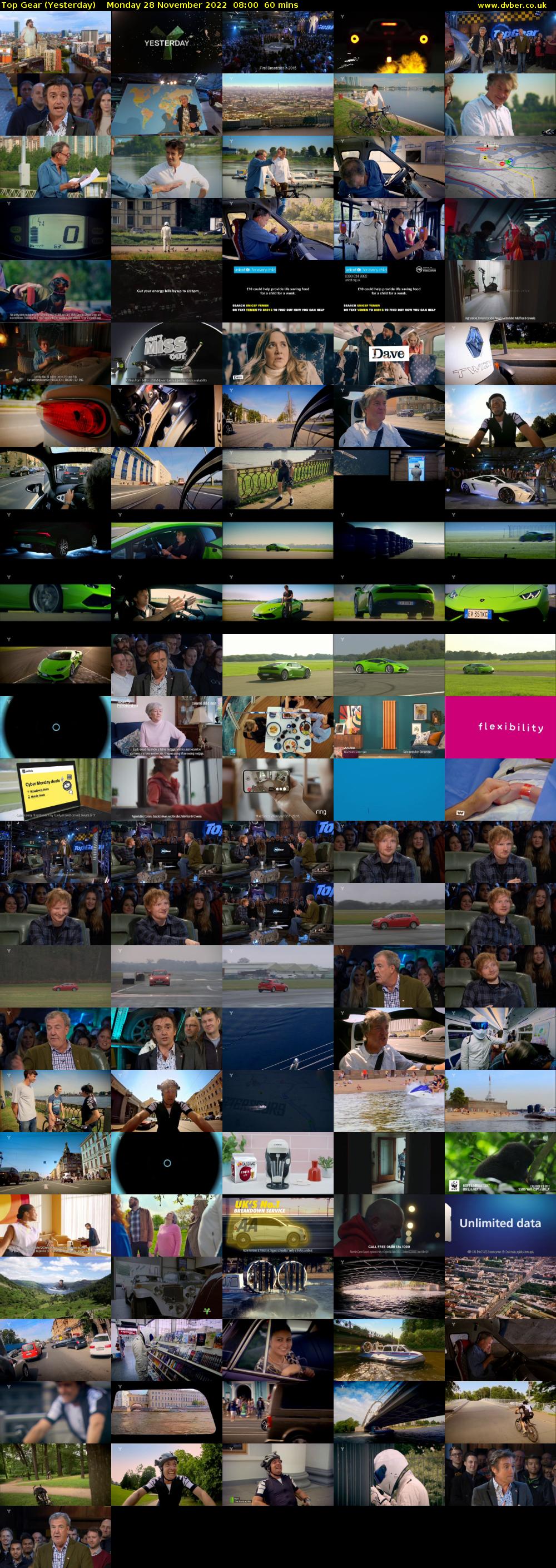 Top Gear (Yesterday) Monday 28 November 2022 08:00 - 09:00