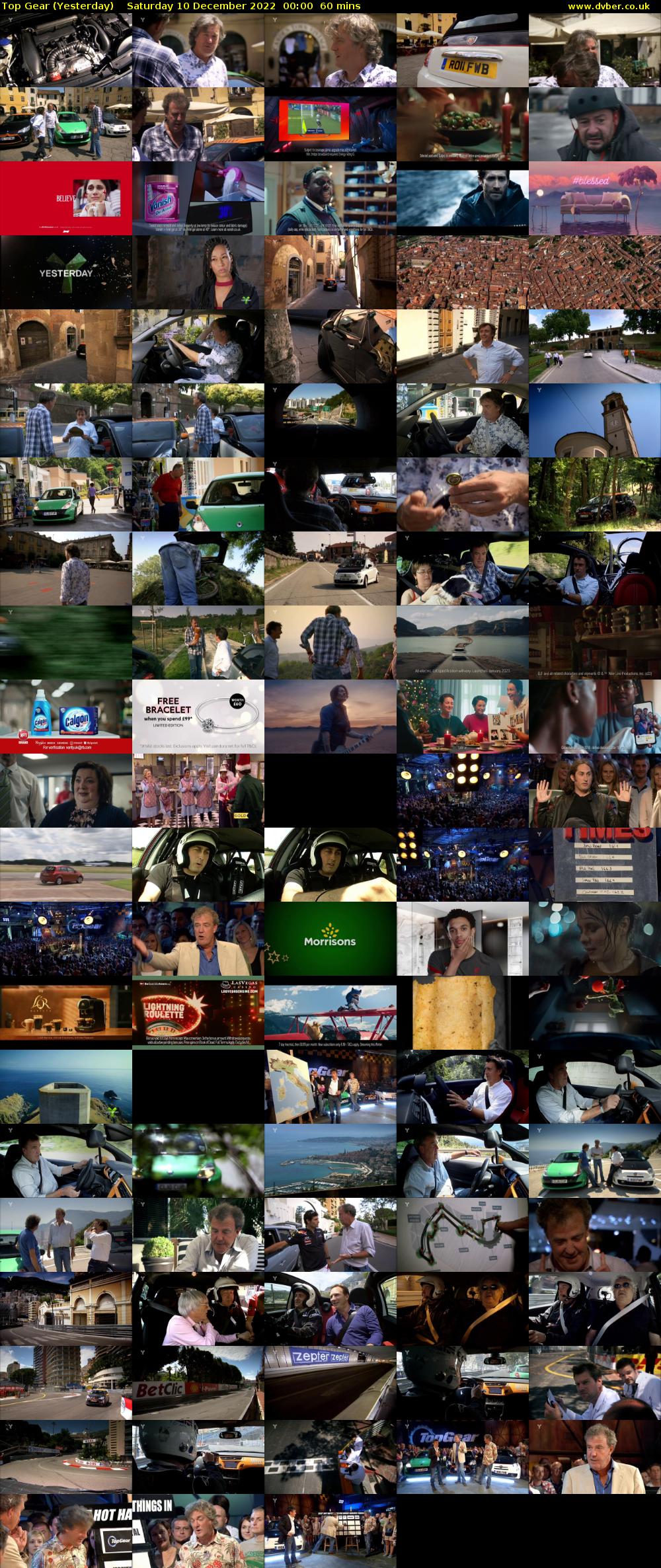 Top Gear (Yesterday) Saturday 10 December 2022 00:00 - 01:00
