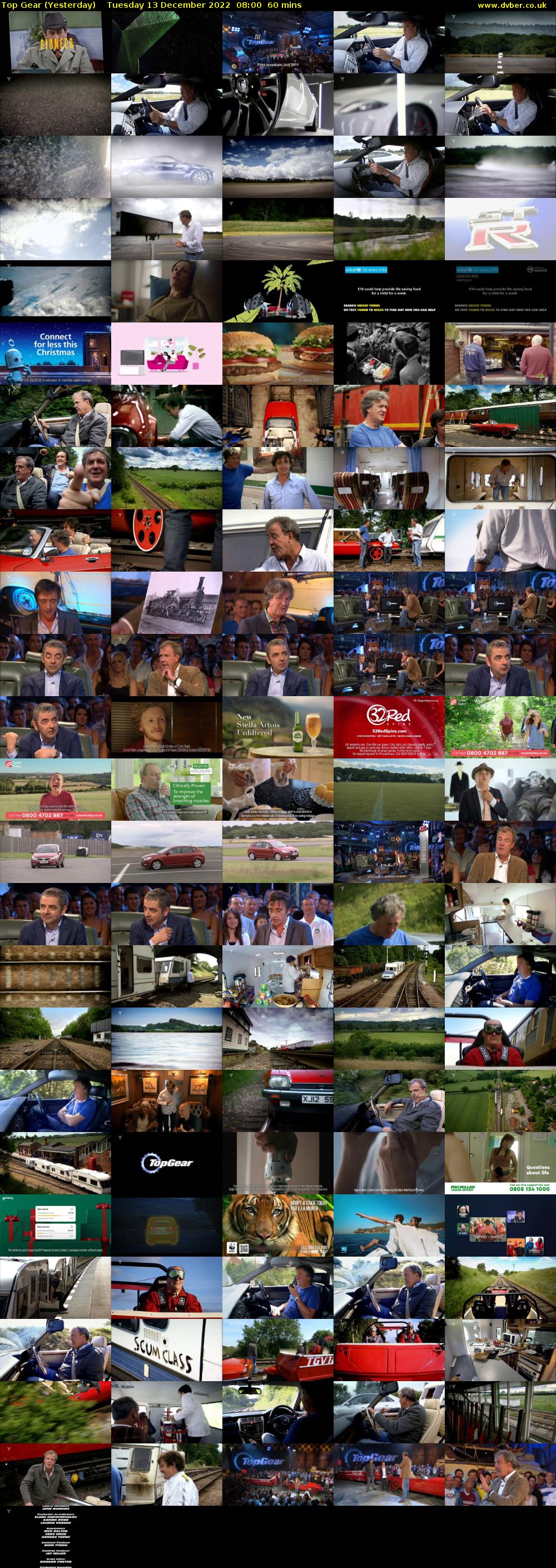 Top Gear (Yesterday) Tuesday 13 December 2022 08:00 - 09:00