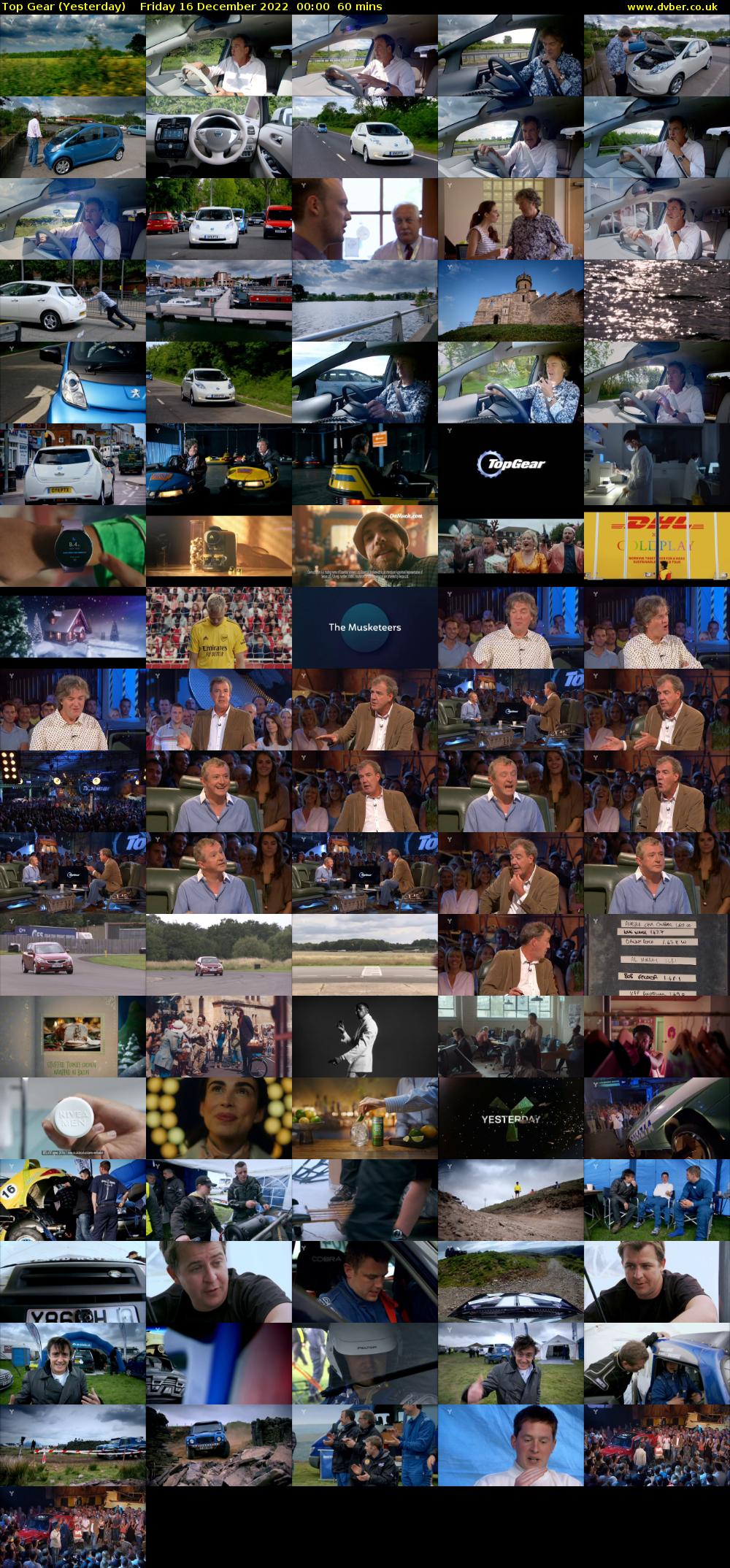 Top Gear (Yesterday) Friday 16 December 2022 00:00 - 01:00