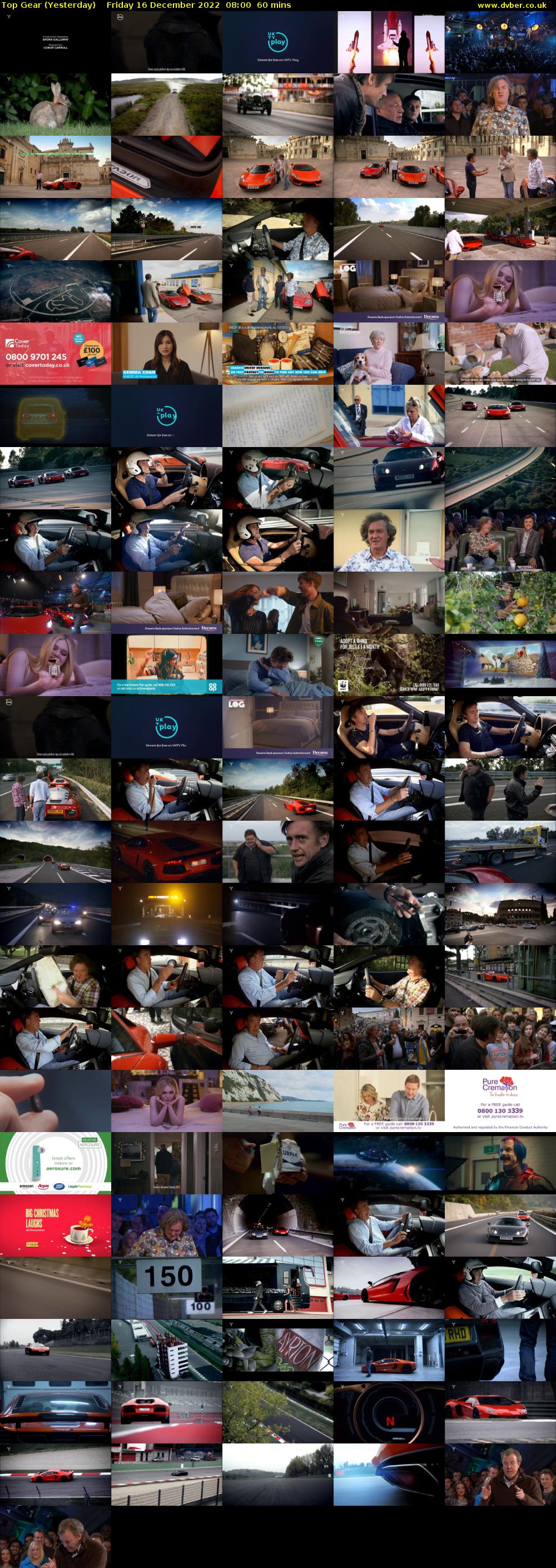 Top Gear (Yesterday) Friday 16 December 2022 08:00 - 09:00