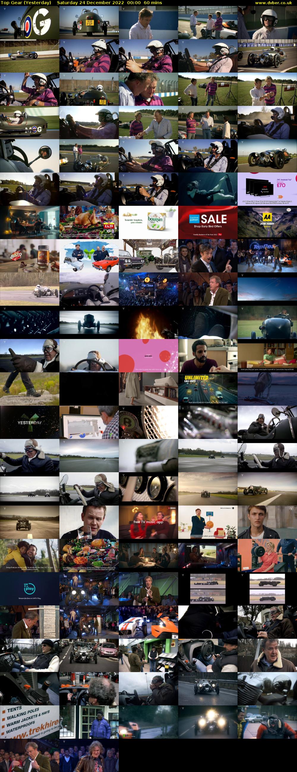 Top Gear (Yesterday) Saturday 24 December 2022 00:00 - 01:00