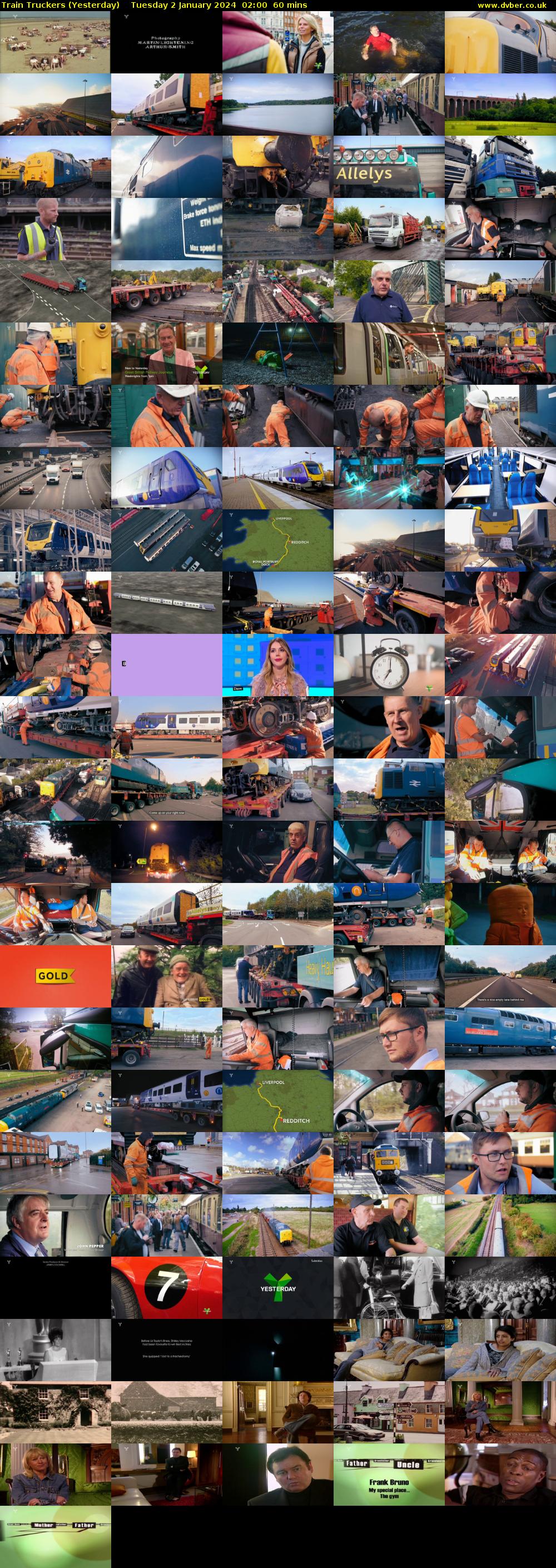 Train Truckers (Yesterday) Tuesday 2 January 2024 02:00 - 03:00