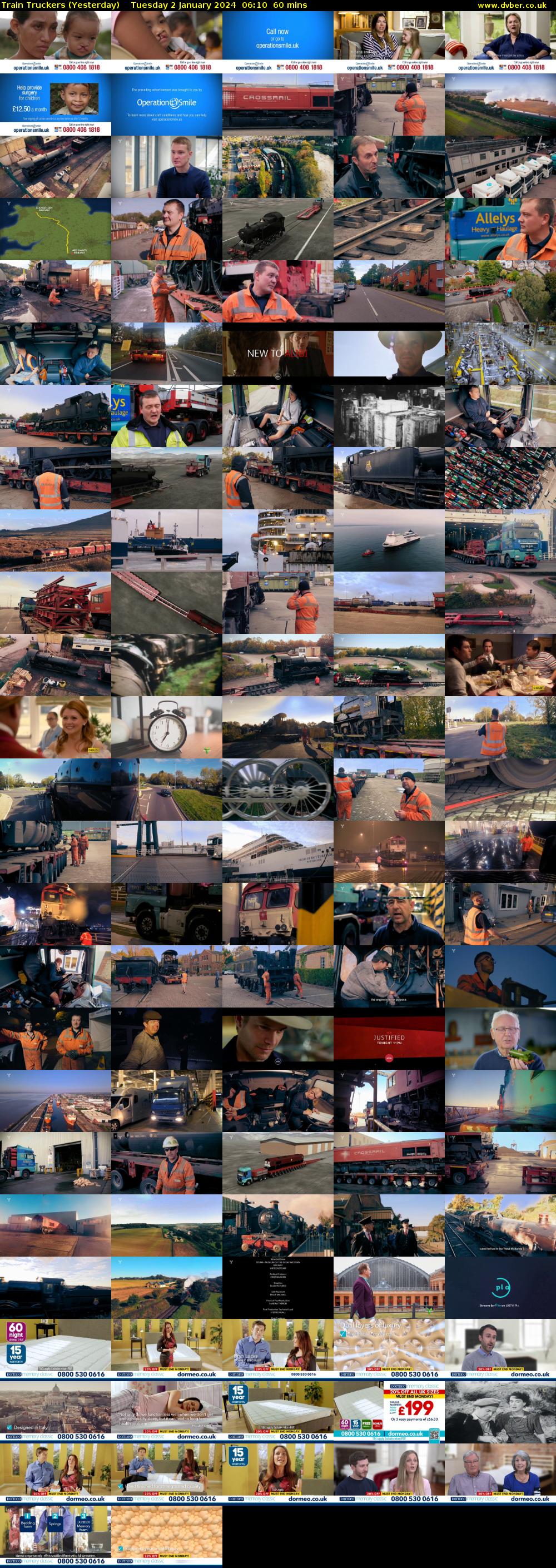 Train Truckers (Yesterday) Tuesday 2 January 2024 06:10 - 07:10
