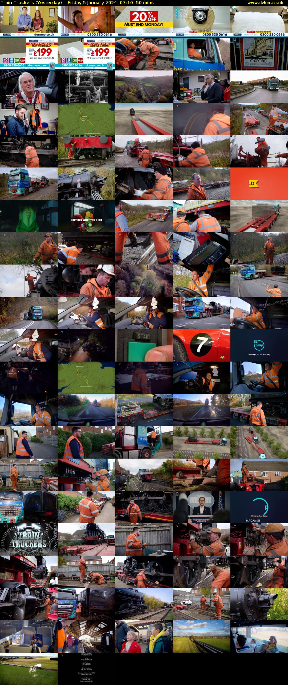 Train Truckers (Yesterday) Friday 5 January 2024 07:10 - 08:00