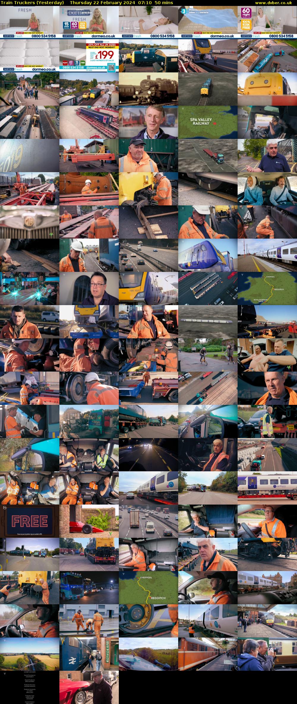 Train Truckers (Yesterday) Thursday 22 February 2024 07:10 - 08:00